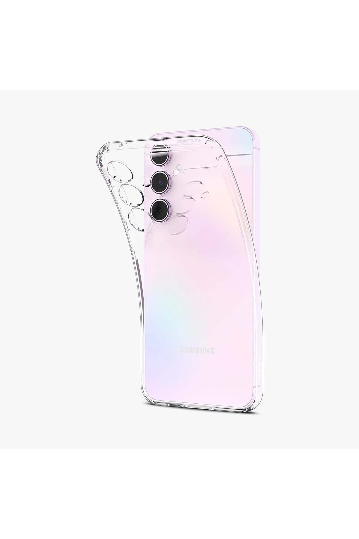 کاور و قاب محافظ GALAXY A55 LIQUID CRYSTAL 4 SIDES FULL PROTECTION CLEAR ACS07537 اسپیگن Spigen
