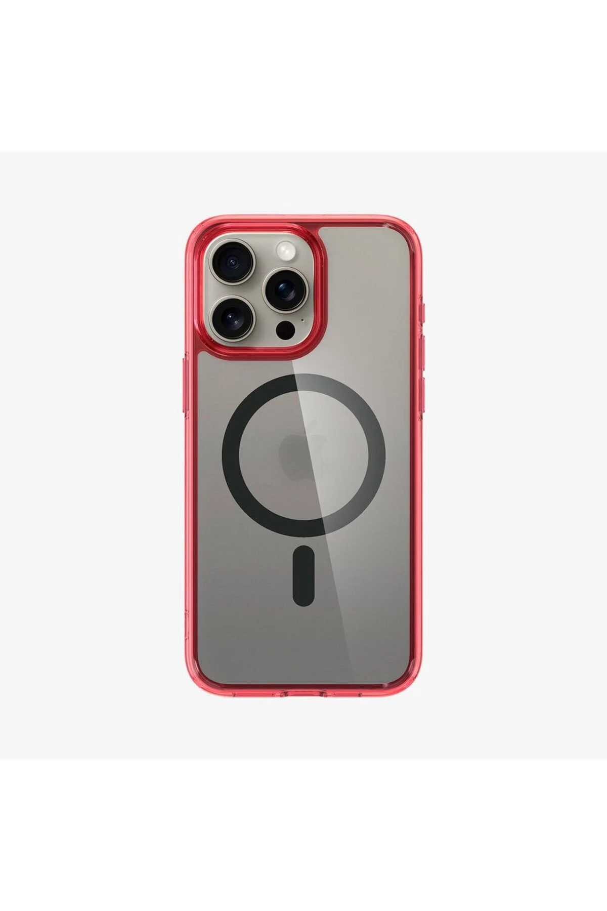 کاور و قاب IPHONE 15 PRO MAX CASE ULTRA HYBRID MAGFIT با MAGSAFE DEEP RED Spigen