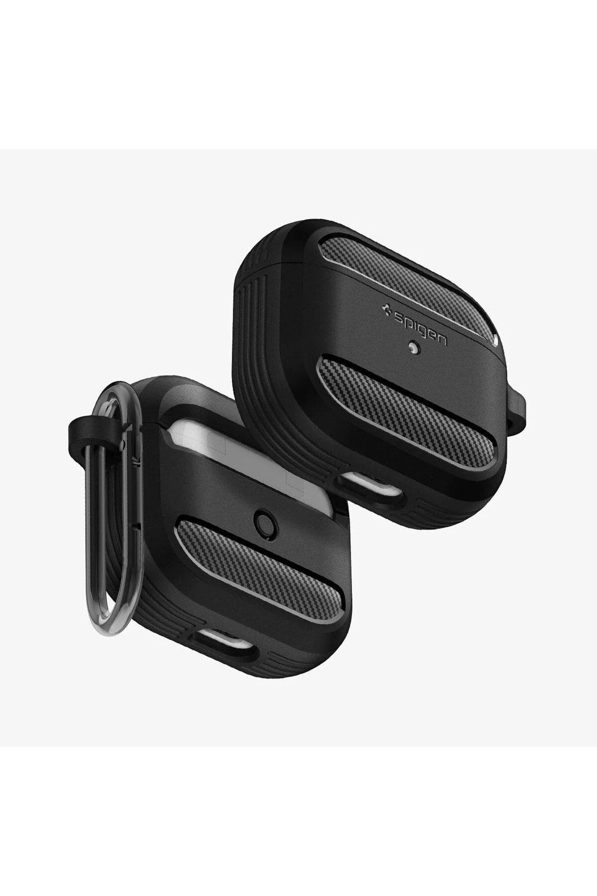 کاور هدفون AIRPODS نسل 3 مورد زره پوش ناهموار سیاه Spigen
