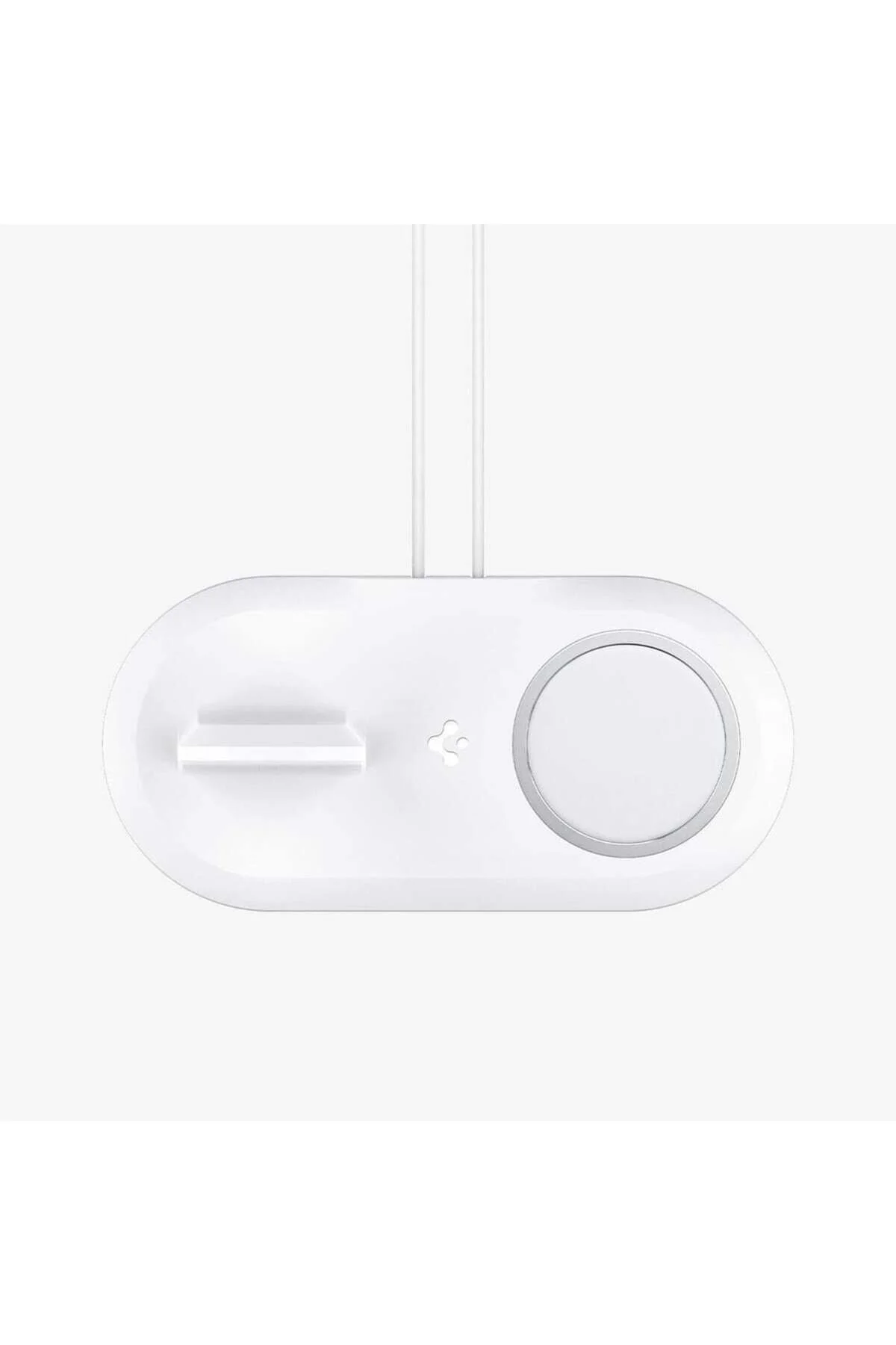 شارژر واحد شارژ داک برای MAGFIT IPHONE & APPLE WATCH DUO WHITE Spigen