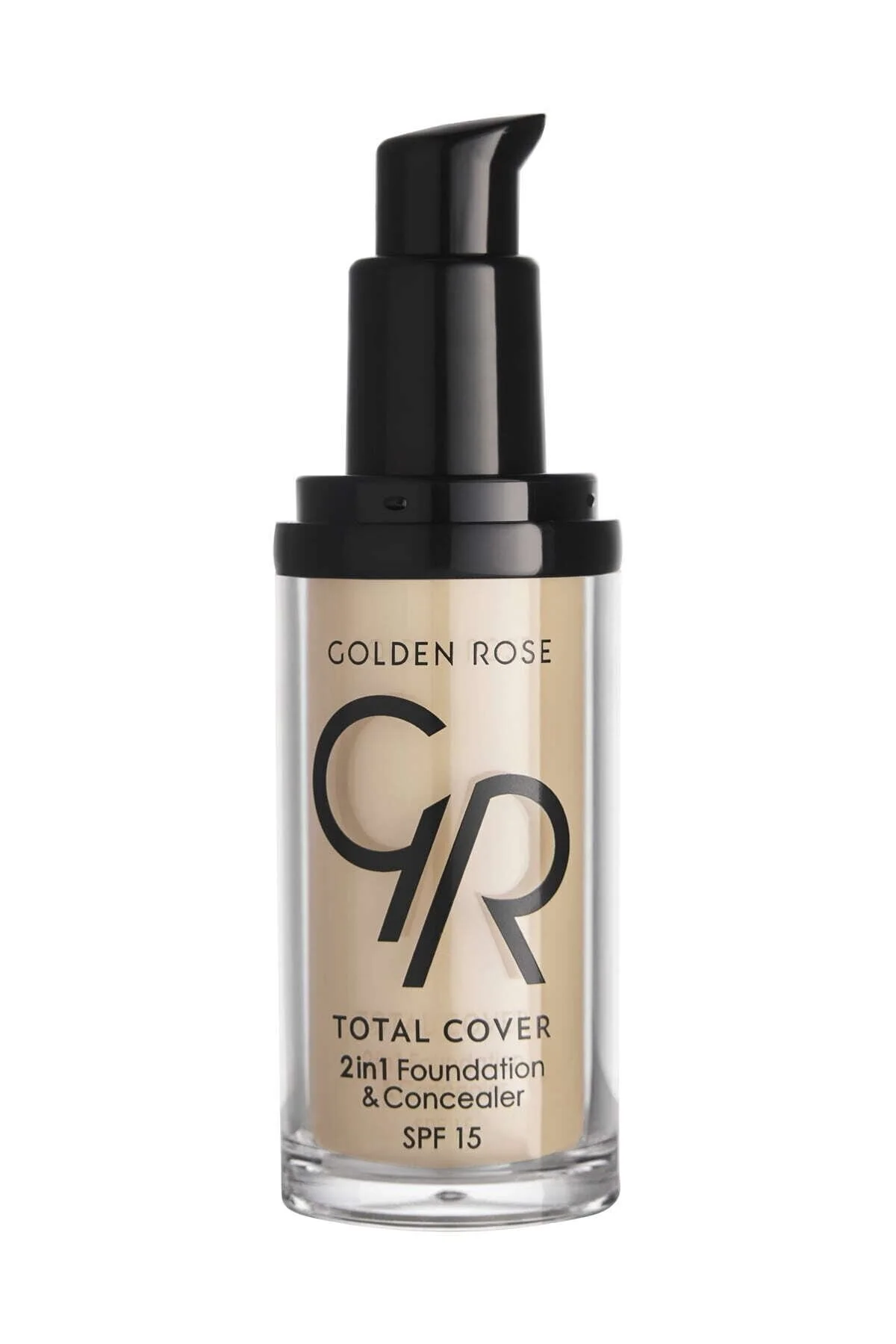 کرم پودر  مدل Total Cover  با حجم 30 میلی لیتر و SPF 15 شماره 11 گلدن رز Golden Rose