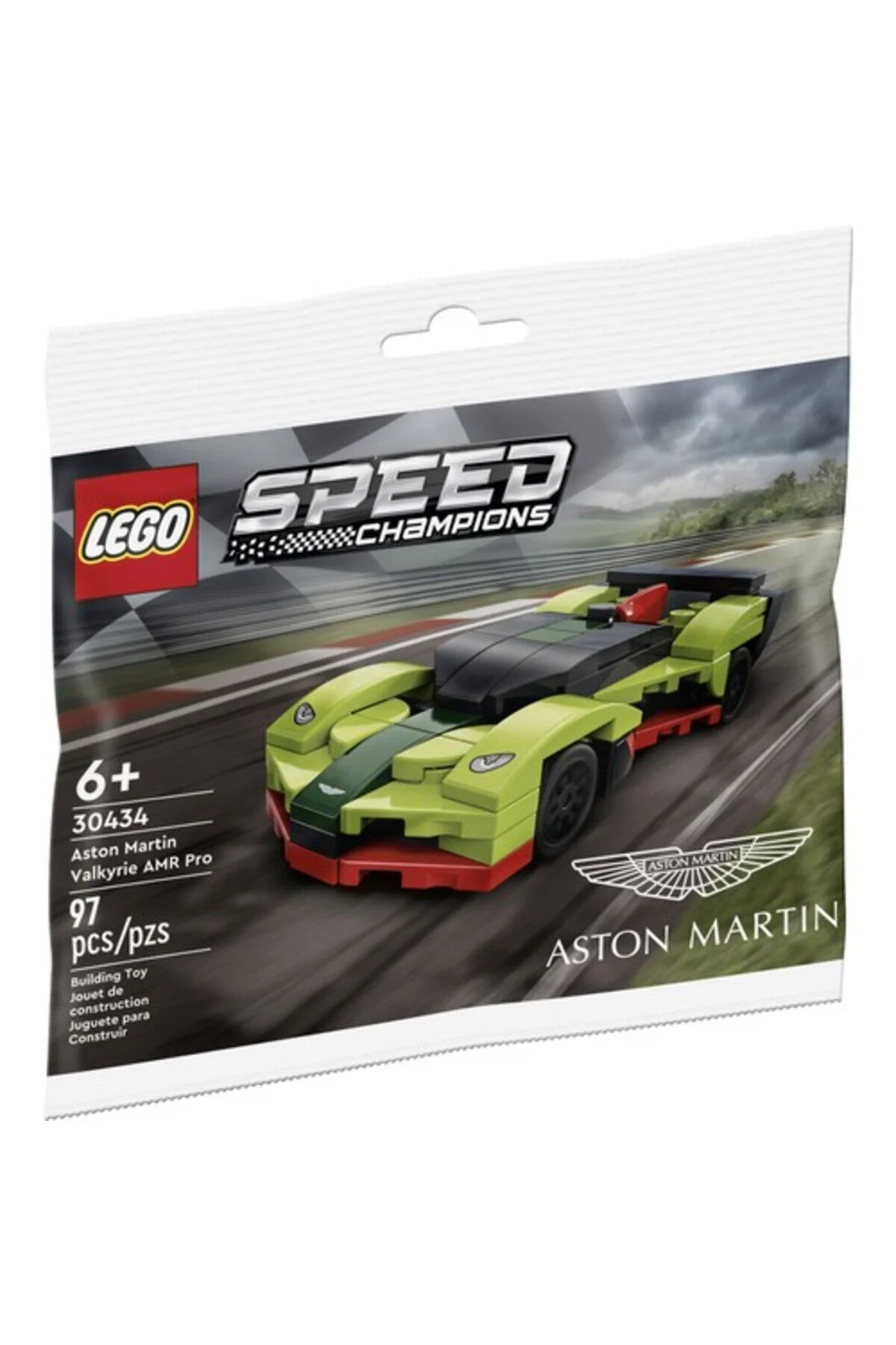 لگو SPEED CHAMPIONS 30434 ASTON MARTIN VALKYRIE AMR PRO اورجینال LEGO
