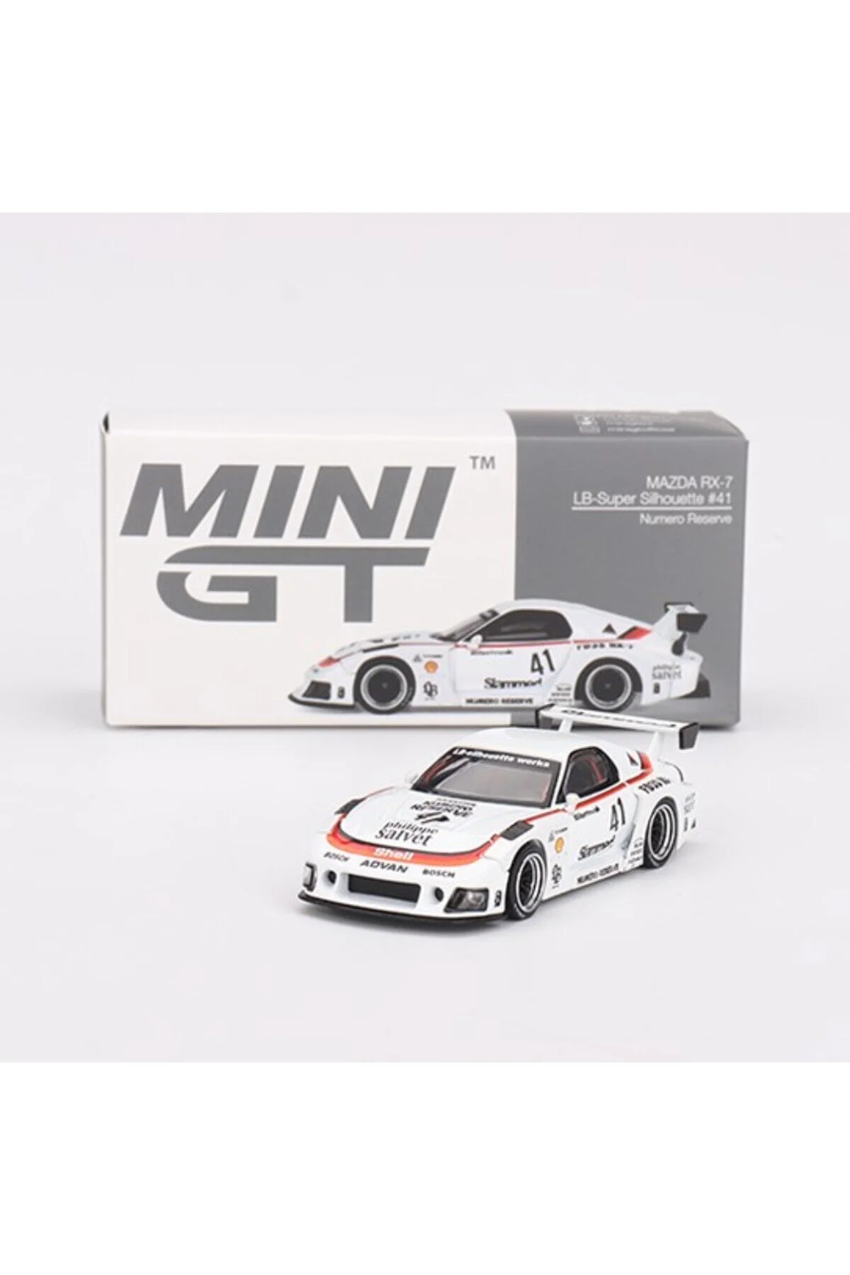 ماشین اسباب بازی 773 MAZDA RX 7 LB SUPER SILHOUETTE 41 mini gt