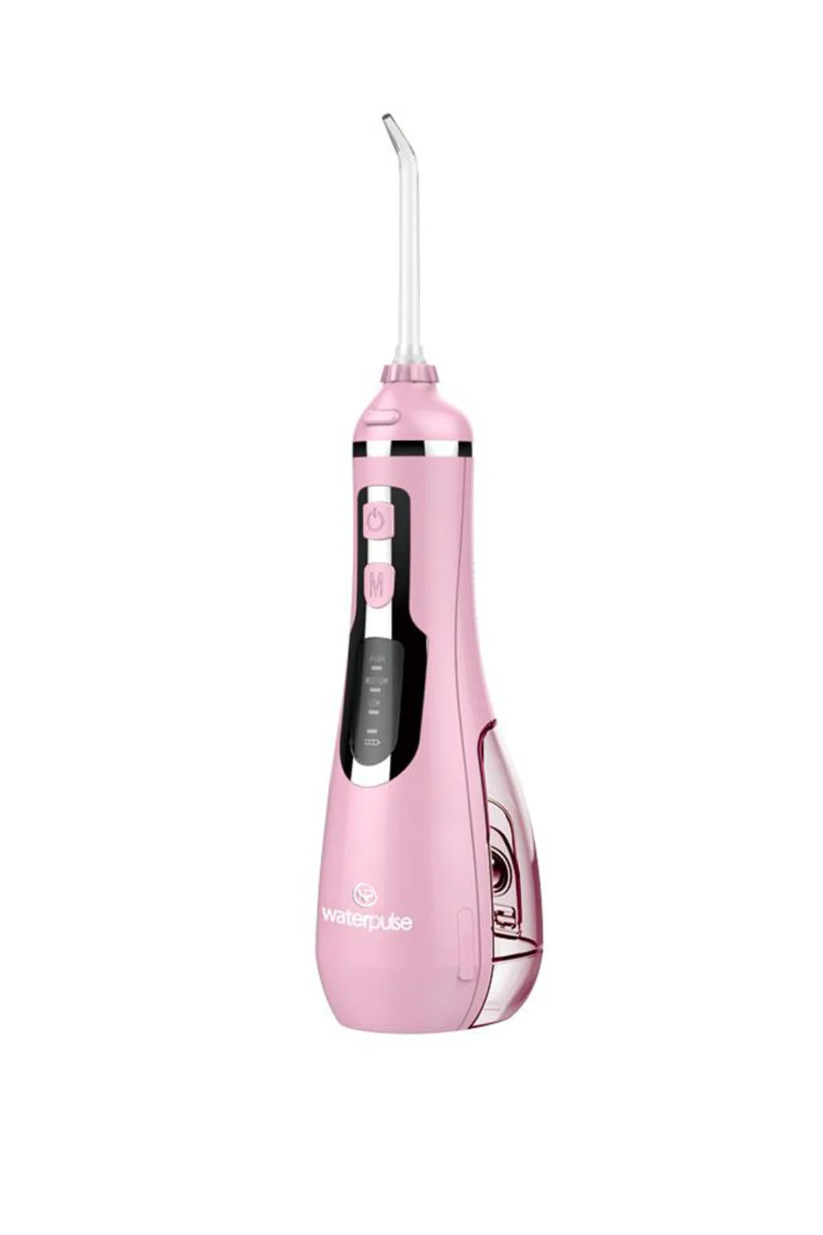مسواک شارژی WP V500 P FLOSSER آب قابل حمل شارژ ماساژ مراقبت از دندان پروتز و شستشوی دهان صورتی اورجینال waterpulse