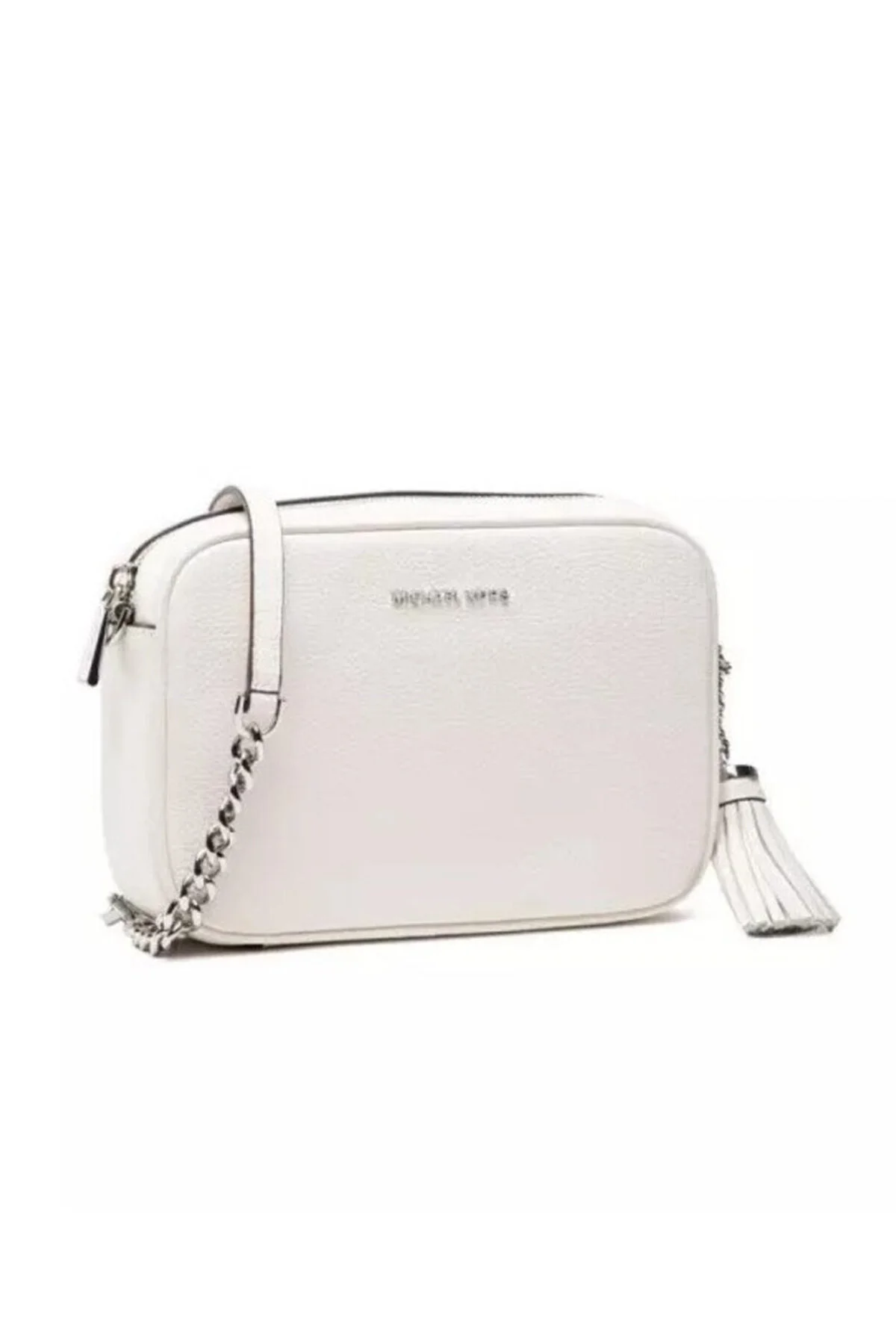 کیف شانه ای زن 32F7SGNM8L OPTIC WHITE مایکل کورس اورجینال Michael Kors