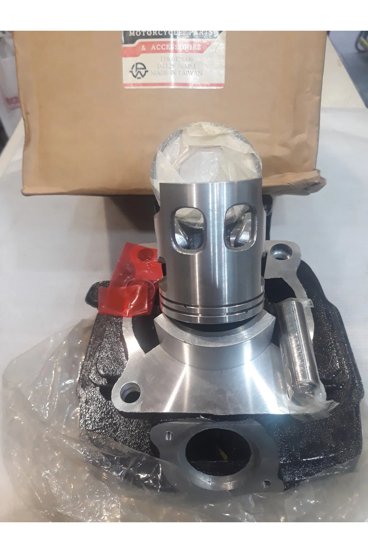 لوازم یدکی موتورسیکلت DT125 YAMAHA N M SILINDIR SET FULL 56MM 0RJ.TAIWAN İtimat