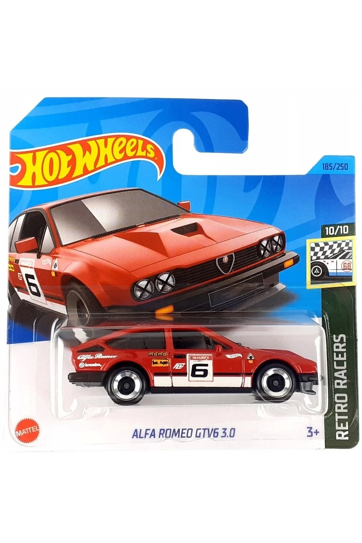 ماشین اسباب بازی های تک آلفارومئو GTV6 3.0 HKG48 HOT WHEELS