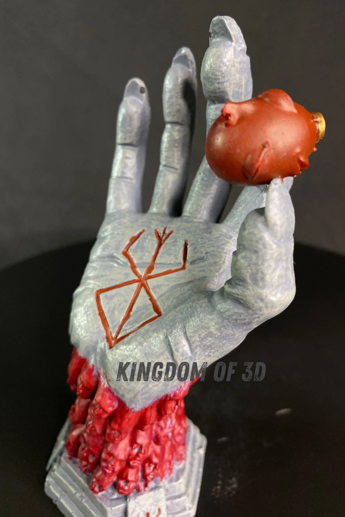 فیگور مجسمه دست خدا دیوانه انیمه از ترکیه Kingdom of 3D