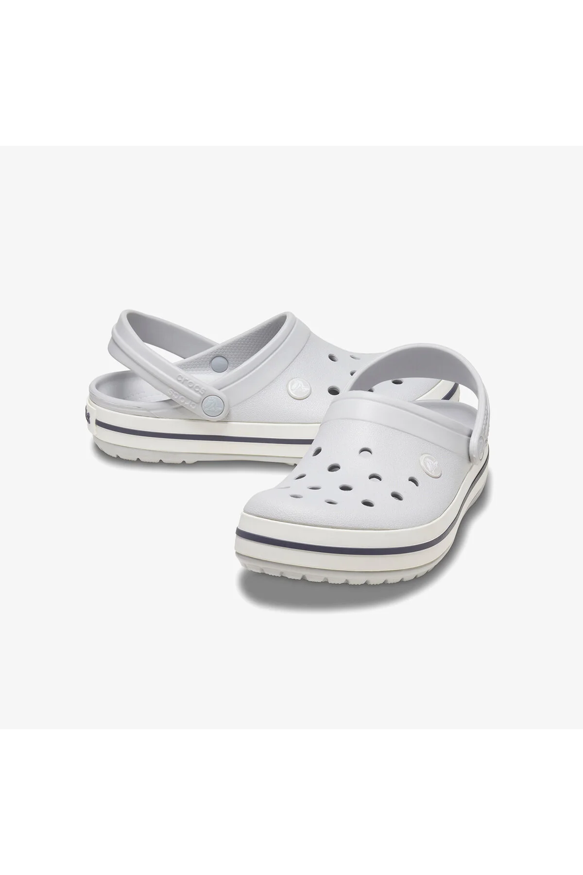 کفش مردانه زنانه یونیسکس Crocband و Slipper Grey کراکس Crocs