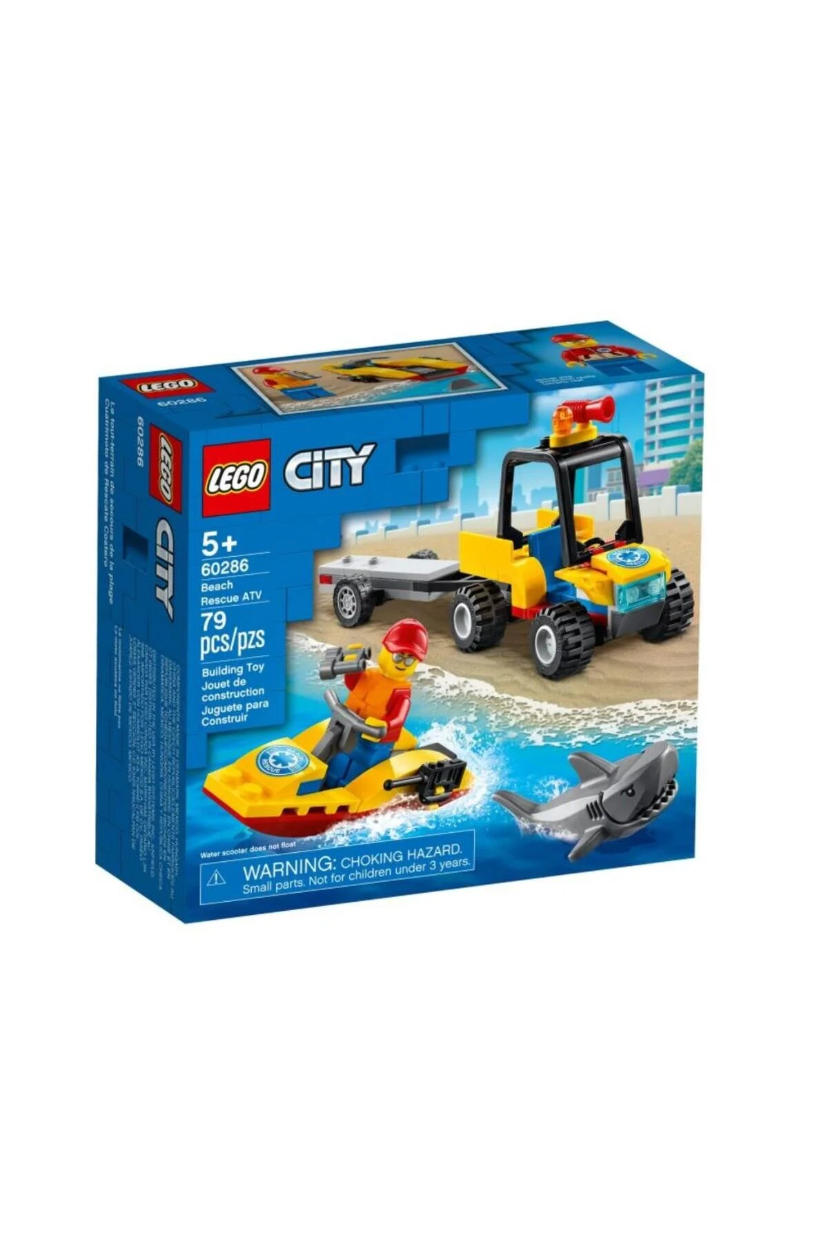 لگو و اسباب بازی های ساخت محور ATV 60286 نجات ساحل شهر از ترکیه LEGO