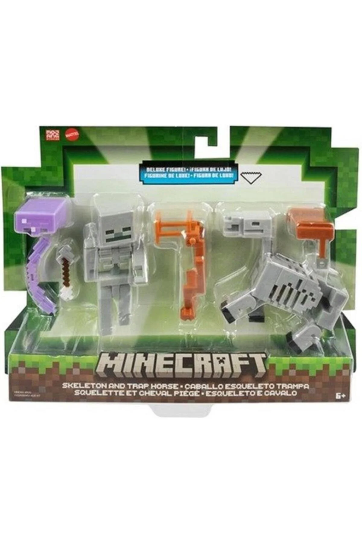 اسباب بازی های فیگور دیگر فیگورهای لوازم جانبی MINECRAFT DOUBLE PACK GTT53 HMD60 Mattel