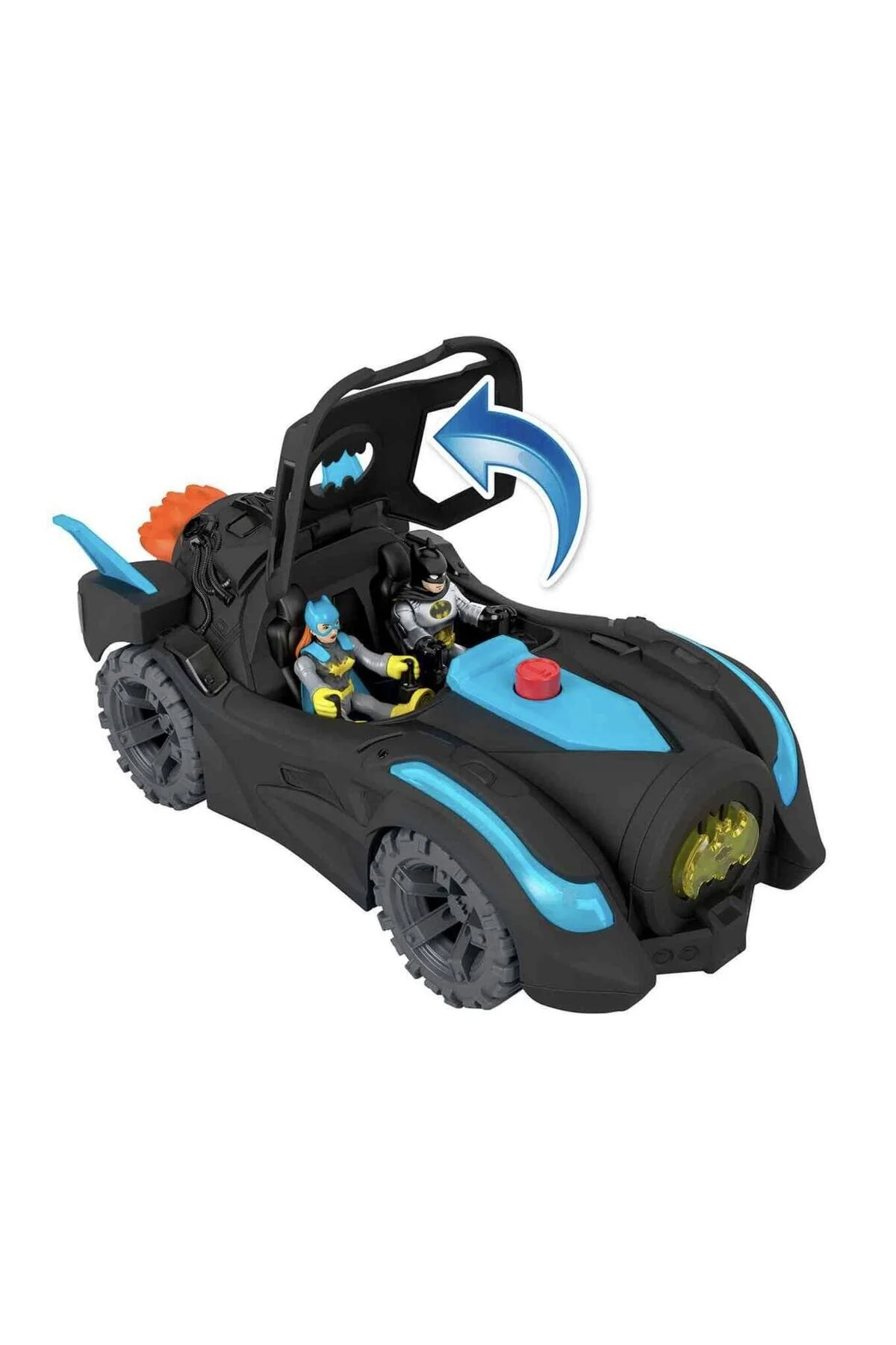 اسباب بازی های آموزشی ® DC SUPER FRIENDS ™ LIGHT AND VOICE BATMOBIL | HGX96 ایمجینکس Imaginext