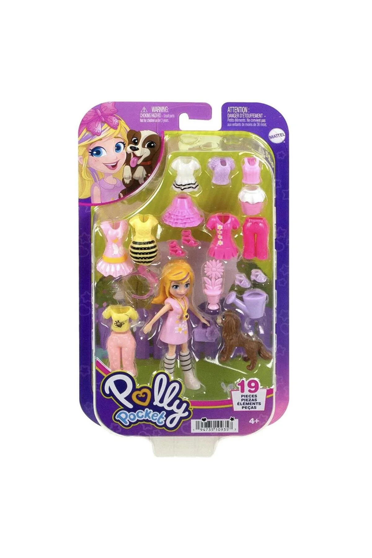 عروسک های اسباب بازی و لوازم جانبی مجموعه سرگرم کننده ترکیبی مختلف HKV88 HKV89 Polly Pocket