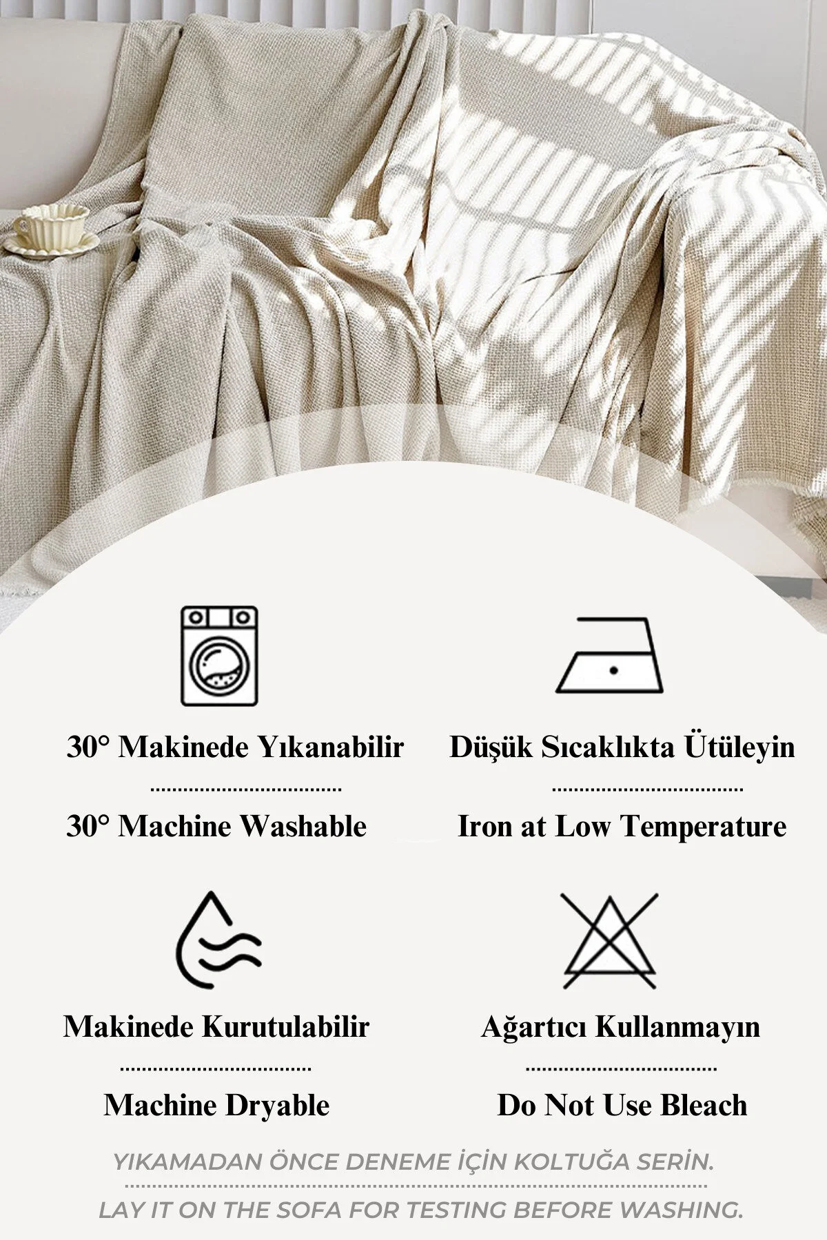 روکش مبل پوشش صندلی پیش بینی 100 ٪ پنبه | برگر 70X95 سانتی متر بورگوندی LADYNİL