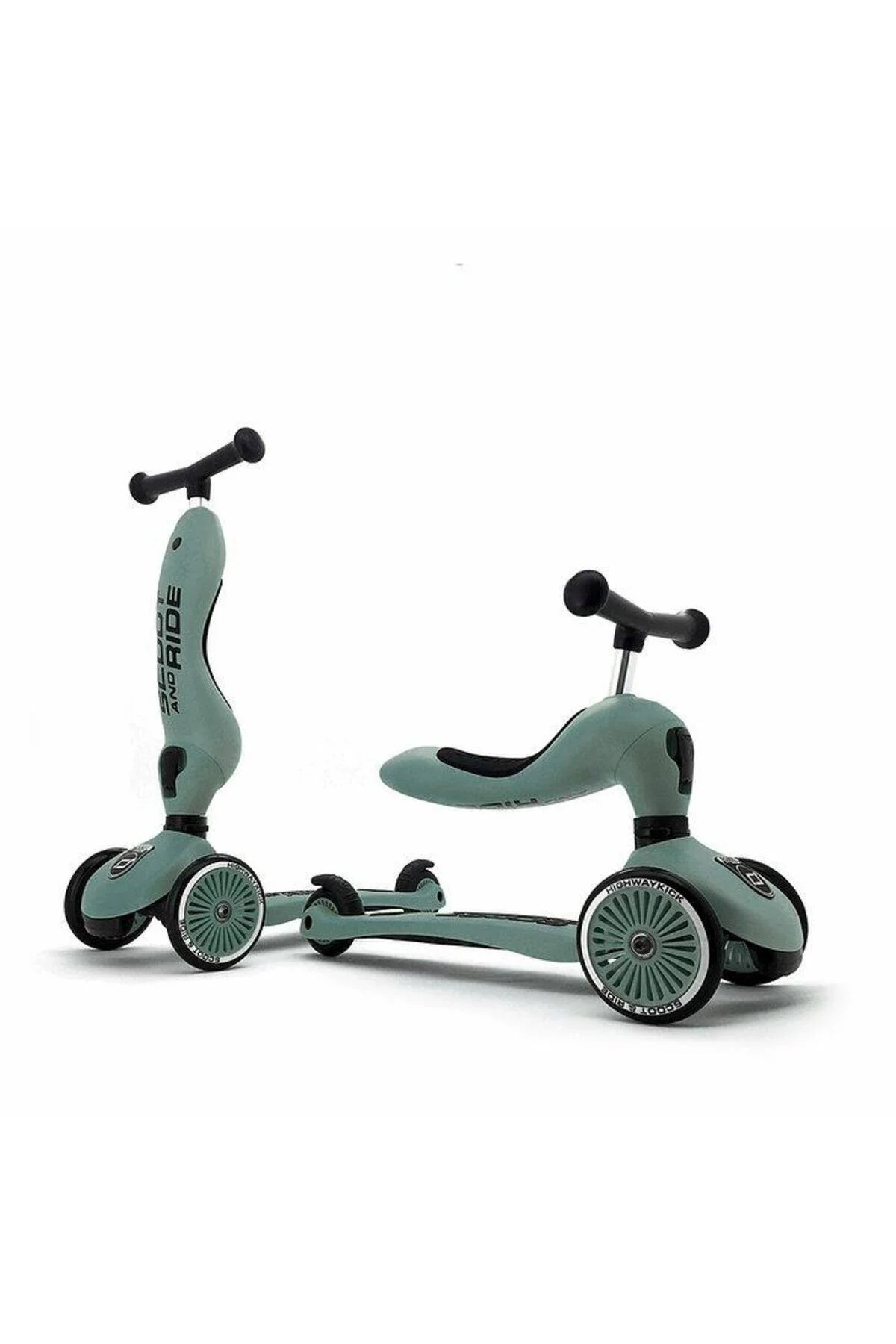 اسکوتر کودکان HIGHWAYKICK 1 SEAT KIDS SCOOTER GREEN 160629 96269 از ترکیه SCOOT AND RIDE