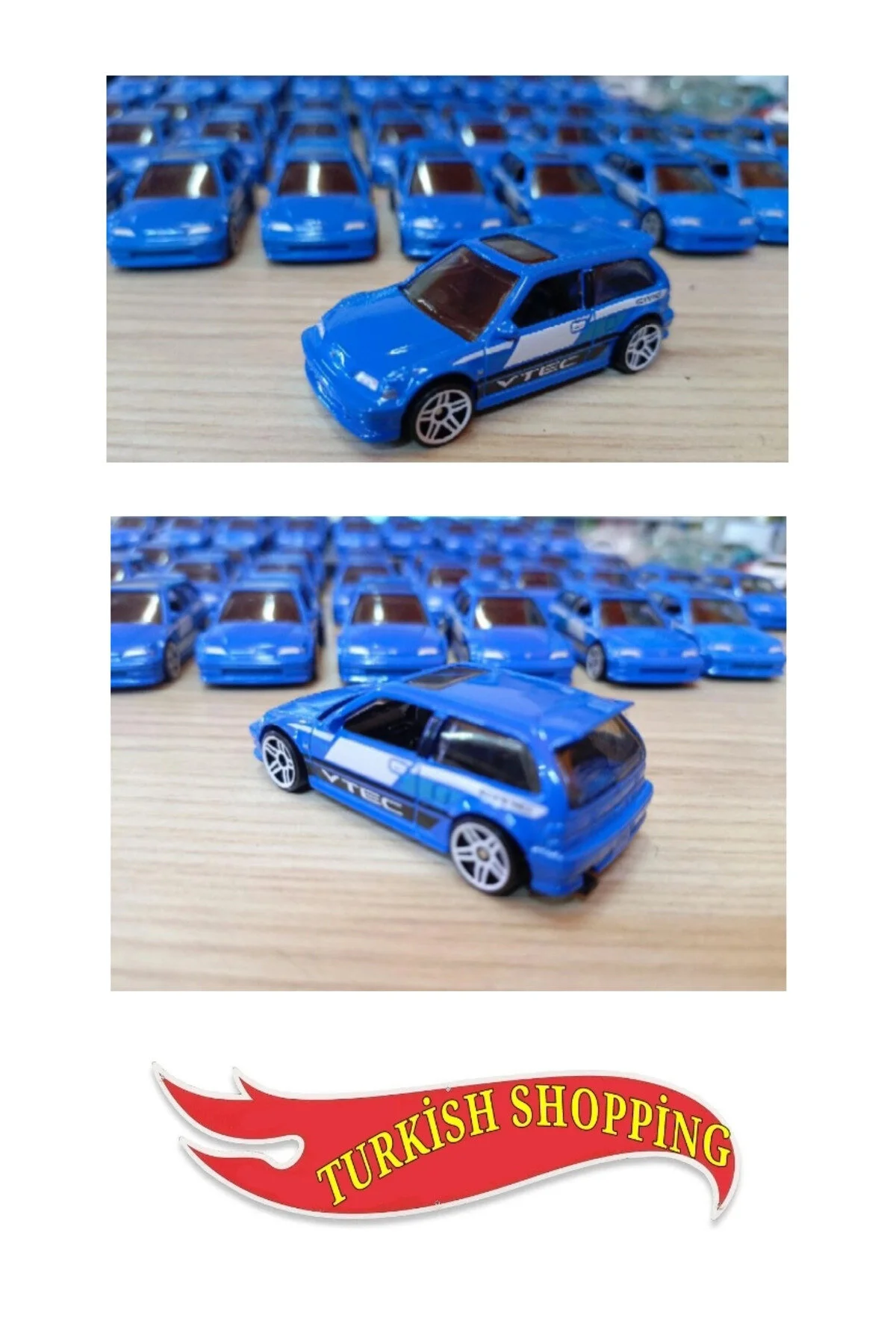 ماشین اسباب بازی 1:64 مقیاس 90 هوندا مدنی EF HOT WHEELS
