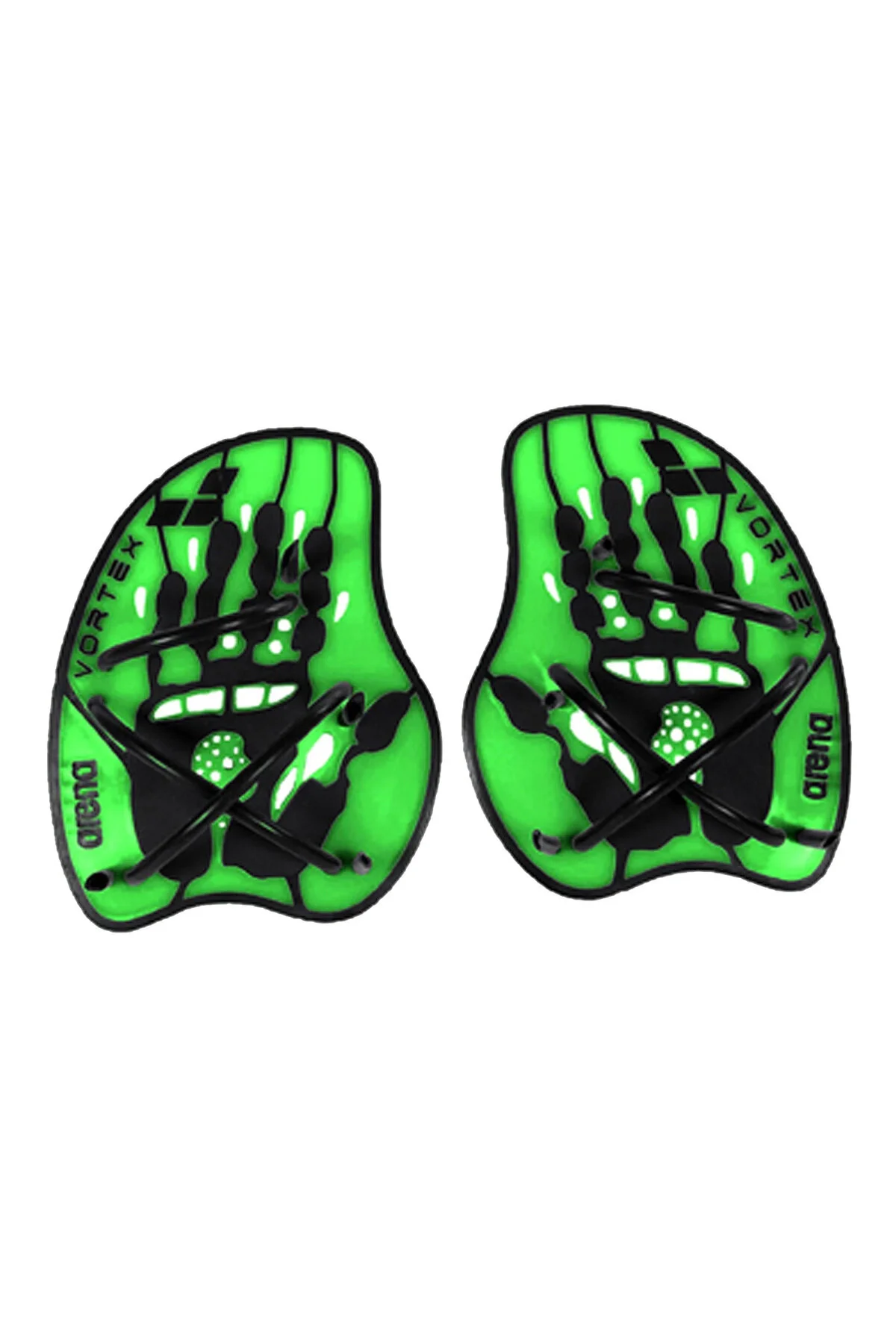 فین و پوتین مردانه زنانه VORTEX EVOLUTION UNISEX GREEN SWIMMER HAND PALETI Arena