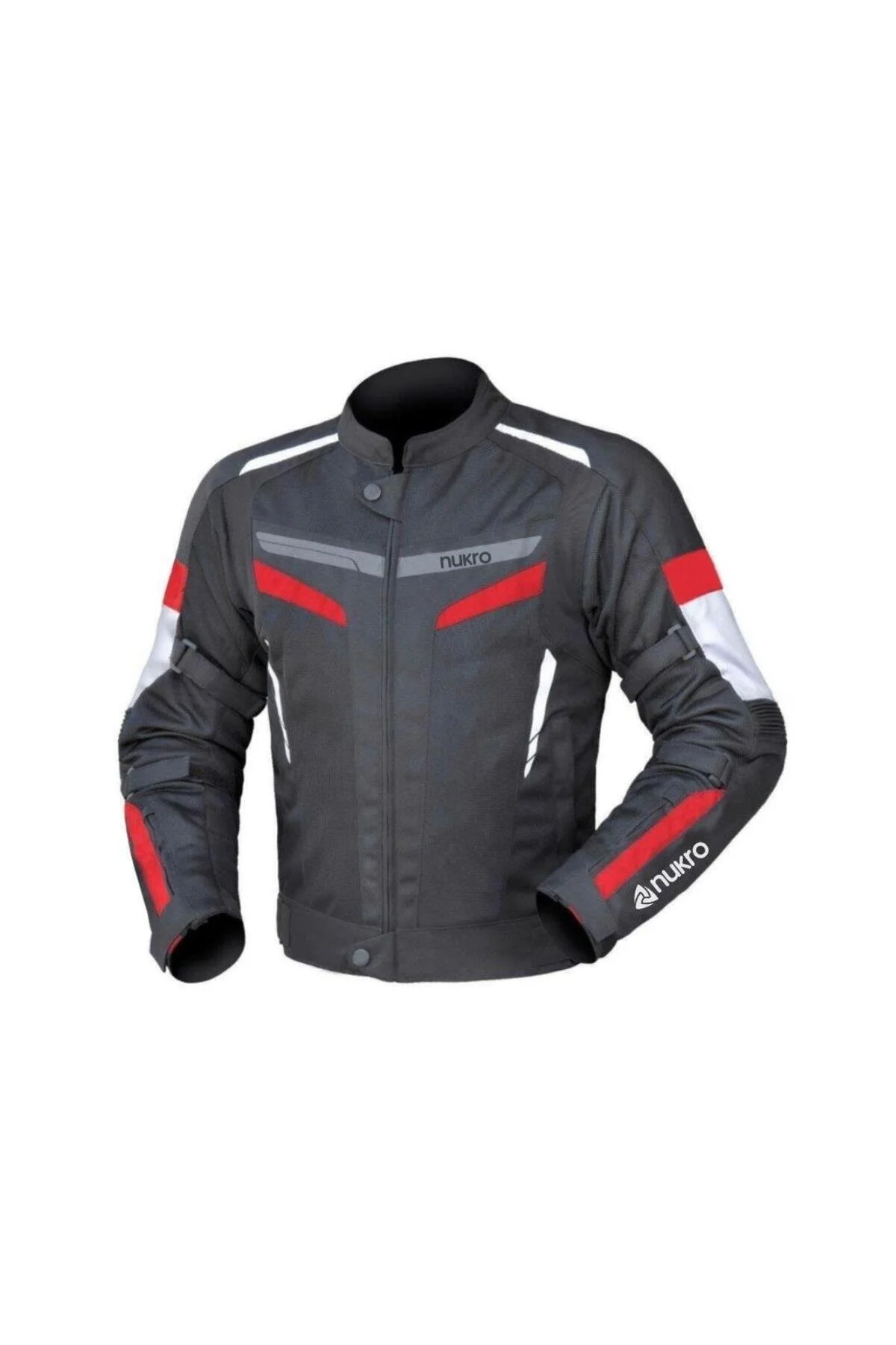 کاپشن موتورسوار قرمز مردانه NUKROWEAR STEALTH PRO RED 4 SEASON ژاکت موتور سیکلت Nukrotech