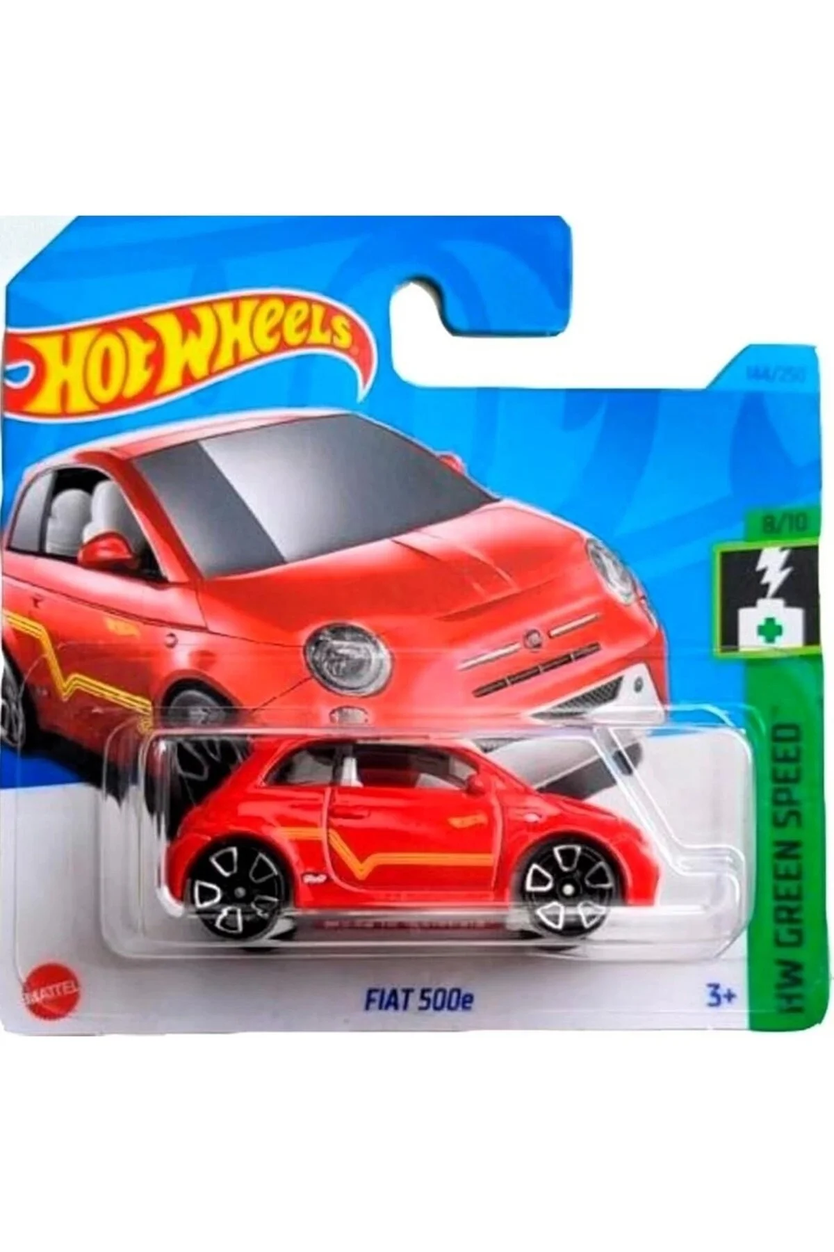 ماشین اسباب بازی SINGES FIAT 500E 2023 HKK24 هات ویلز HOT WHEELS