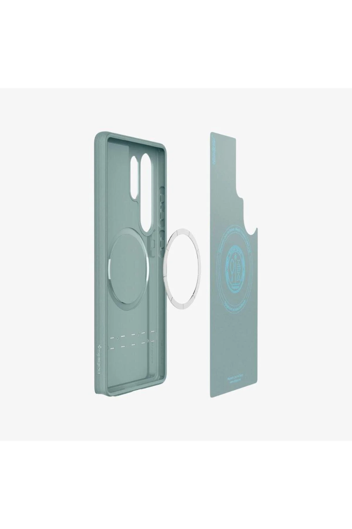 کاور و قاب CASEOLOGY GALAXY S25 ULTRA CASE PARALLAX MAG ویژگی SAGE GREEN Spigen