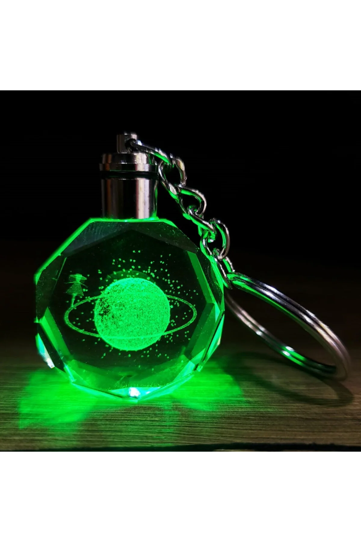جلیقه کلید جعبه کریستالی LED روشنایی رنگ دختر زحل با طراحی شیک تغییر می دهد SARFEX