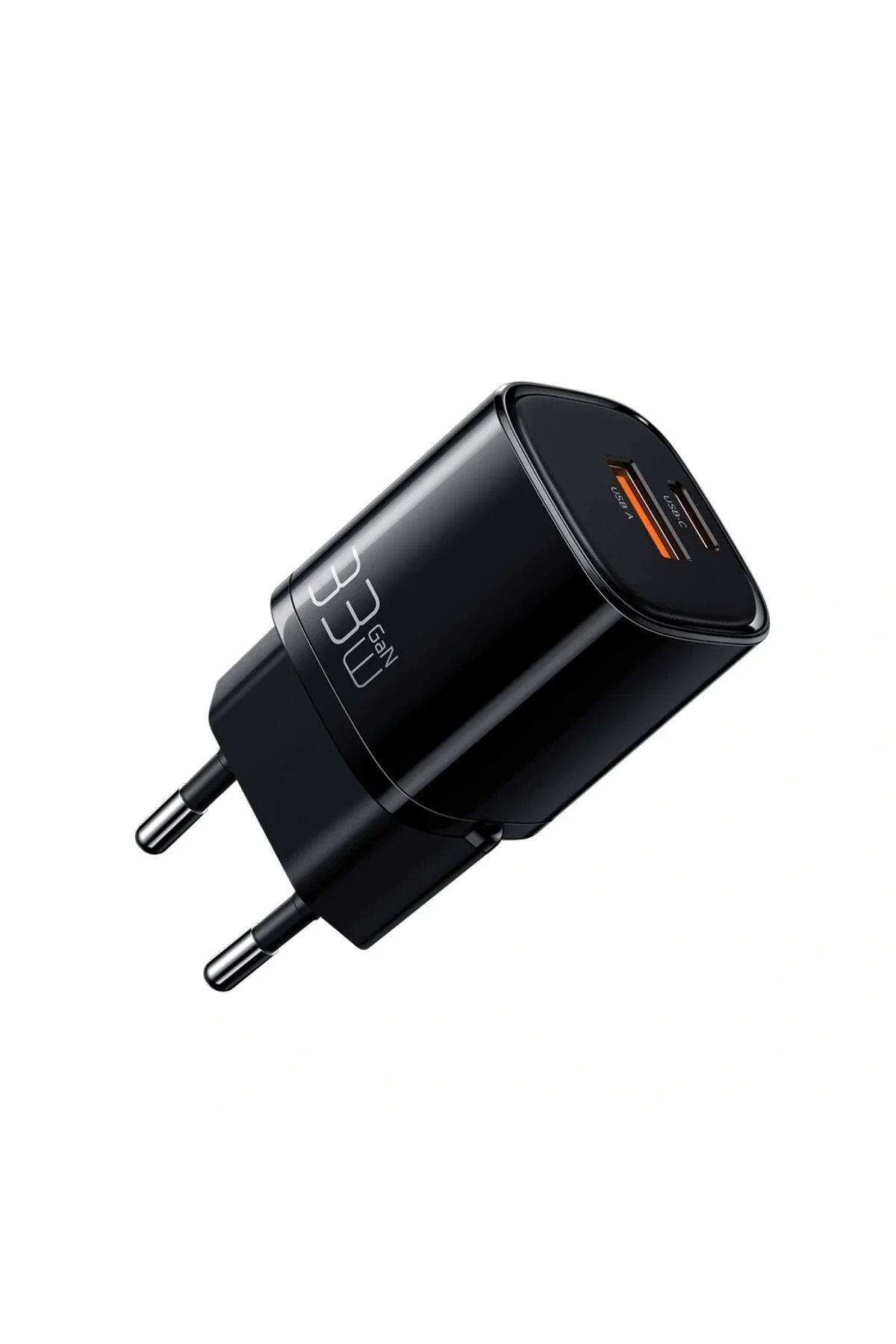 شارژر CH 0151 33W GAN PD 1XUSB 1XTYPE C PORT MINI FAST CHARGING ADAPTER مشکی Mcdodo
