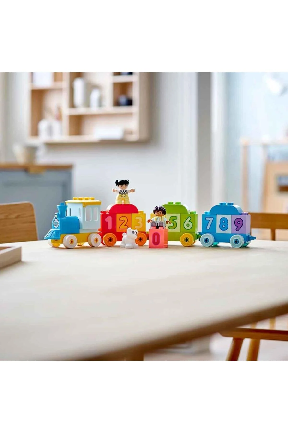 لگو و اسباب بازی های ساخت محور DUPLO FIRST NUMBER TRAIN یاد بگیرید که 10954 بشمارید اورجینال LEGO