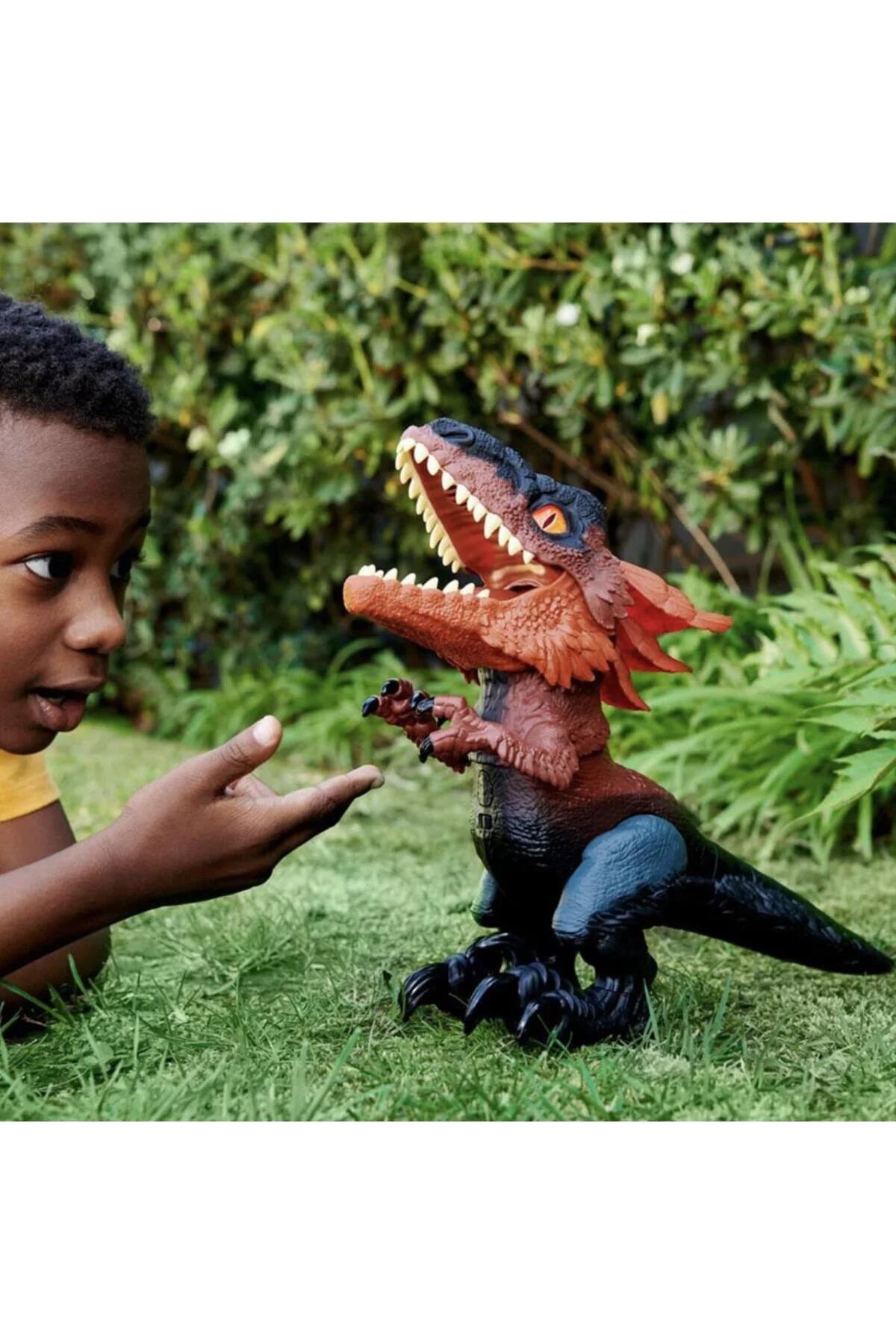 اسباب بازی های فیگور حیوانی شکل دایناسور آتش نشانی GWD70 Jurassic World