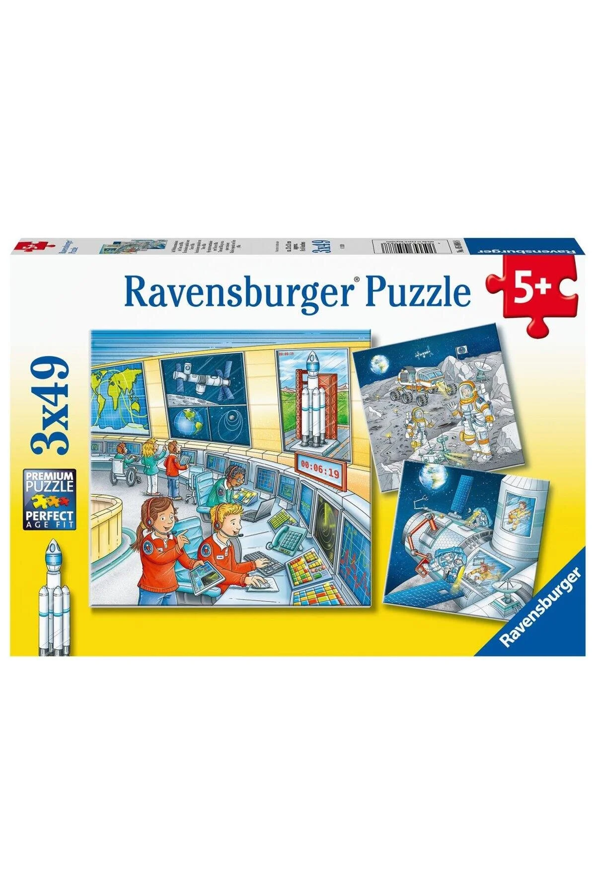 پازل TOMLA SPACE PUZZLE 3X49 PIECE 50888 از ترکیه Genel Markalar