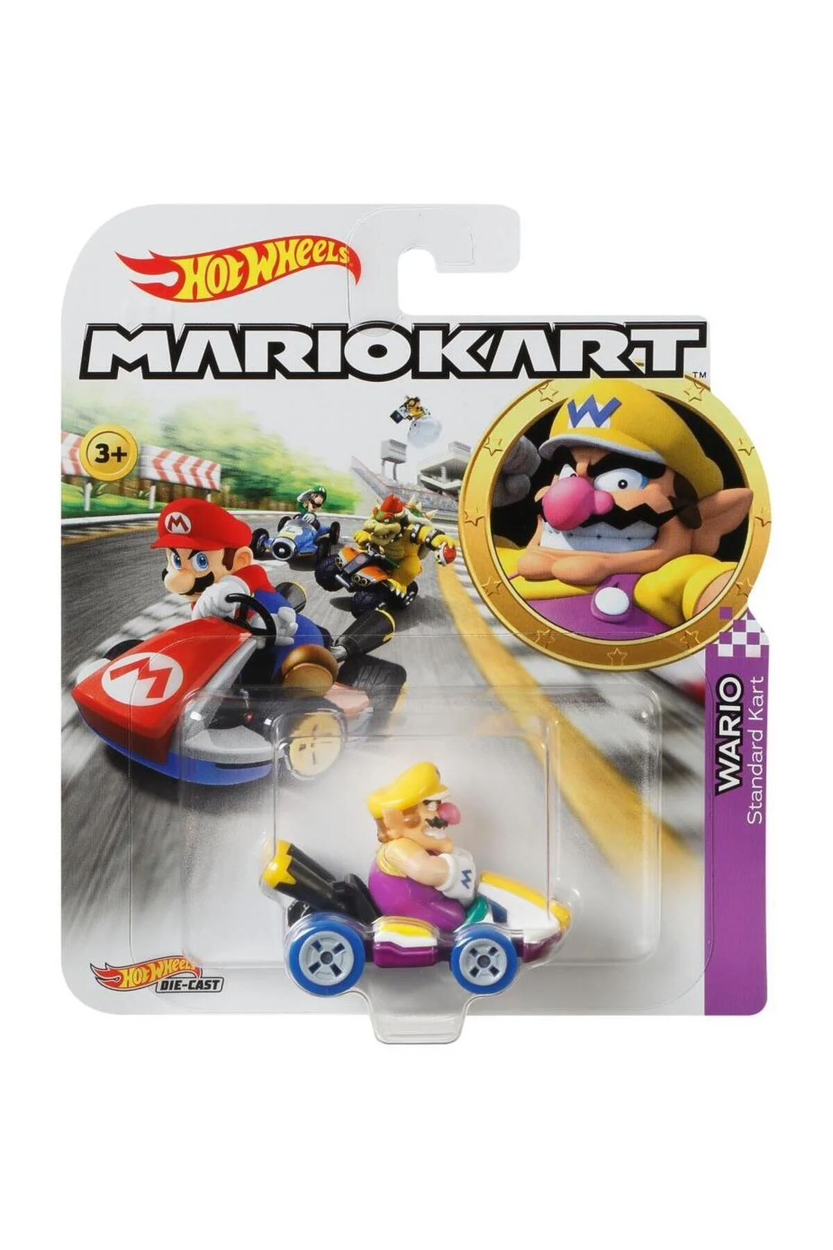 اسباب بازی های فیگور شخصیت وسایل نقلیه کاراکتر کارت ماریو GBG25 GBG32 هات ویلز HOT WHEELS
