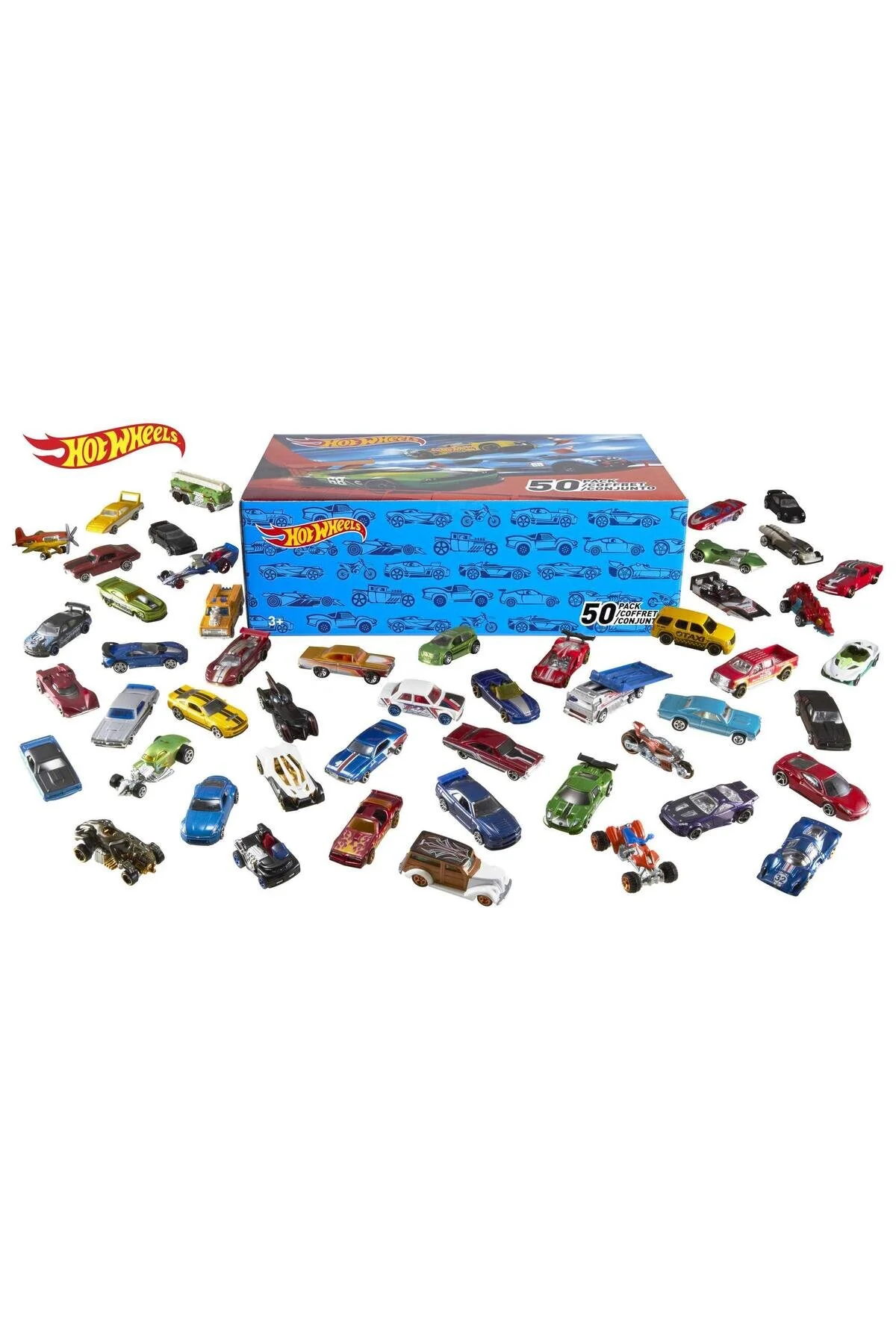 مدل خودرو استارتر ست 50 سبد خرید V6697 اورجینال HOT WHEELS