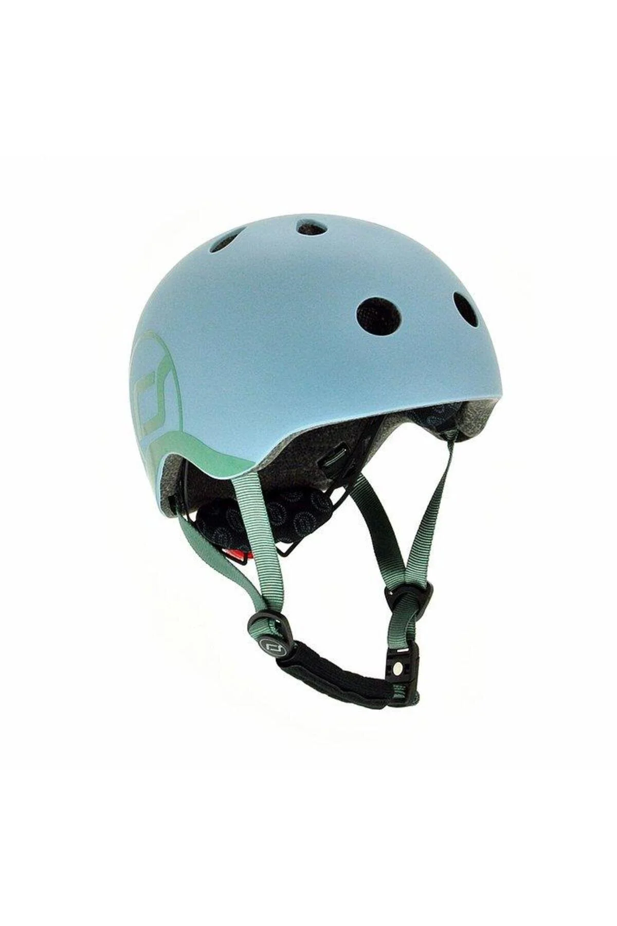 کلاه ایمنی دوچرخه پسرانه و دخترانه بچگانه XXS S OIL BLUE 181206 96322 SCOOT AND RIDE