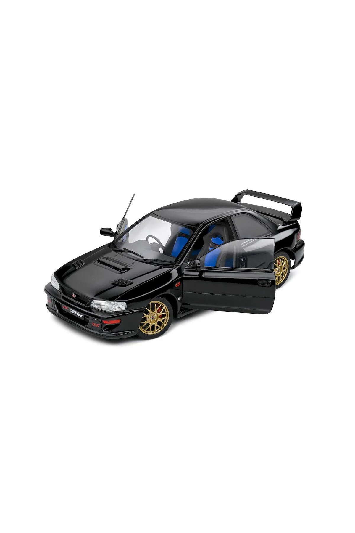 ماشین اسباب بازی SUBARU IMPREZA 22B BLACK 1998 Solido
