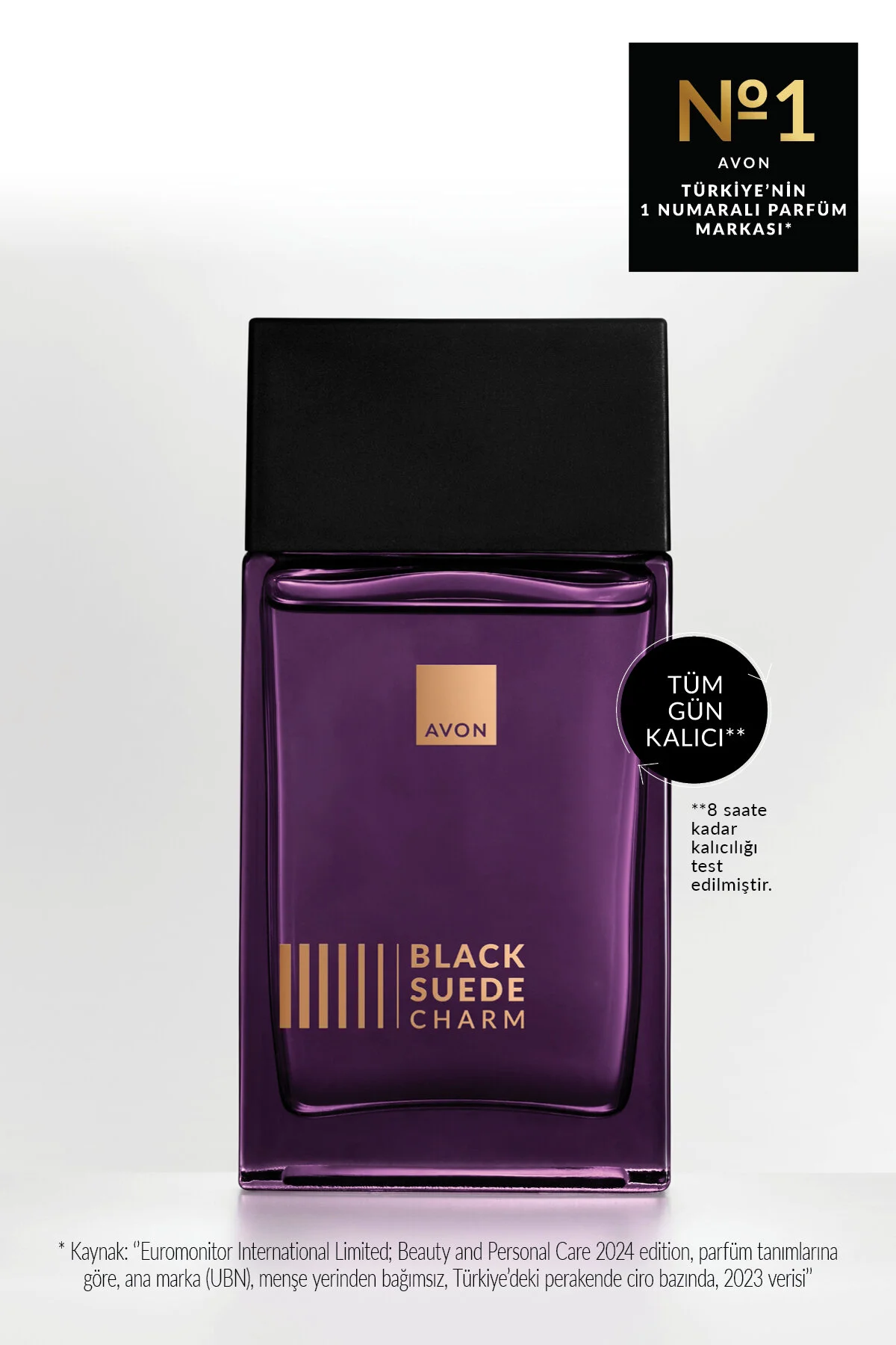 عطر جیر سیاه چارم ادوتویلت 100 میل Avon