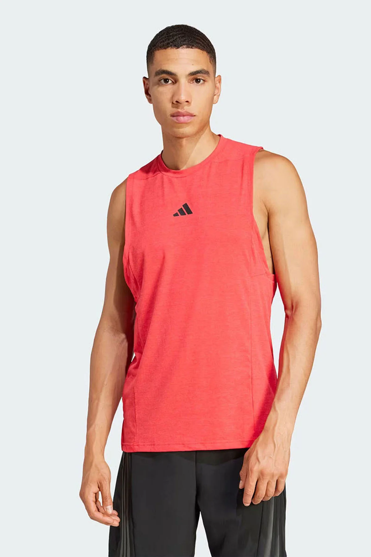 رکابی ورزشی صورتی مردانه ورزشکار روزانه D4T TANK adidas