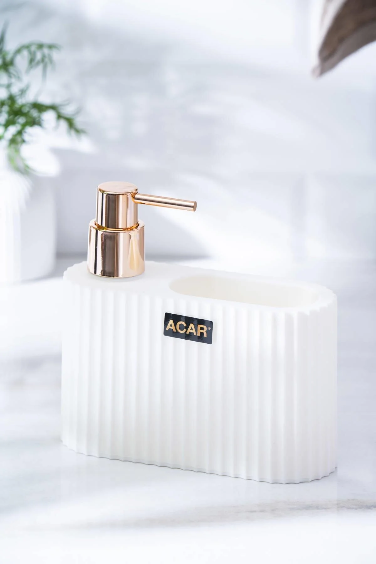 جاصابونی ASTORIA اکریلیک اسفنج قیف مایع SOAPLUK سفید برنز ACAR