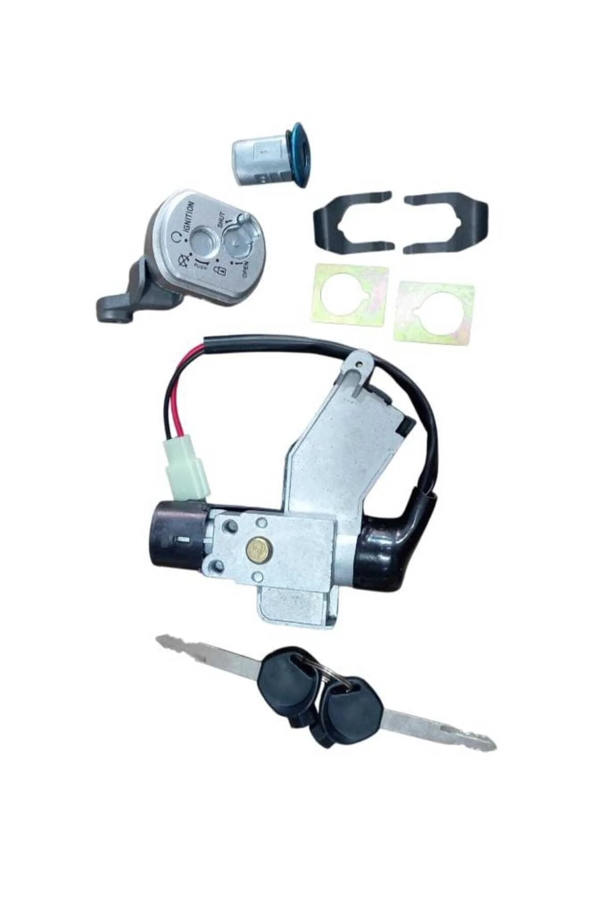 لوازم یدکی موتورسیکلت مجموعه تماس با تپانچه مدل EBIKE CUP کامل است Bix