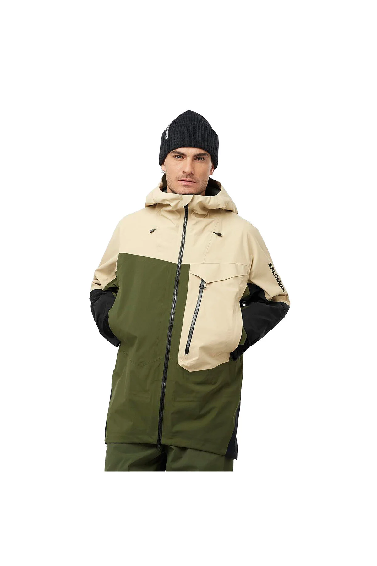 کاپشن اسکی سبز مردانه مردانه'S SKI MOON GORE TEX سالامون Salomon