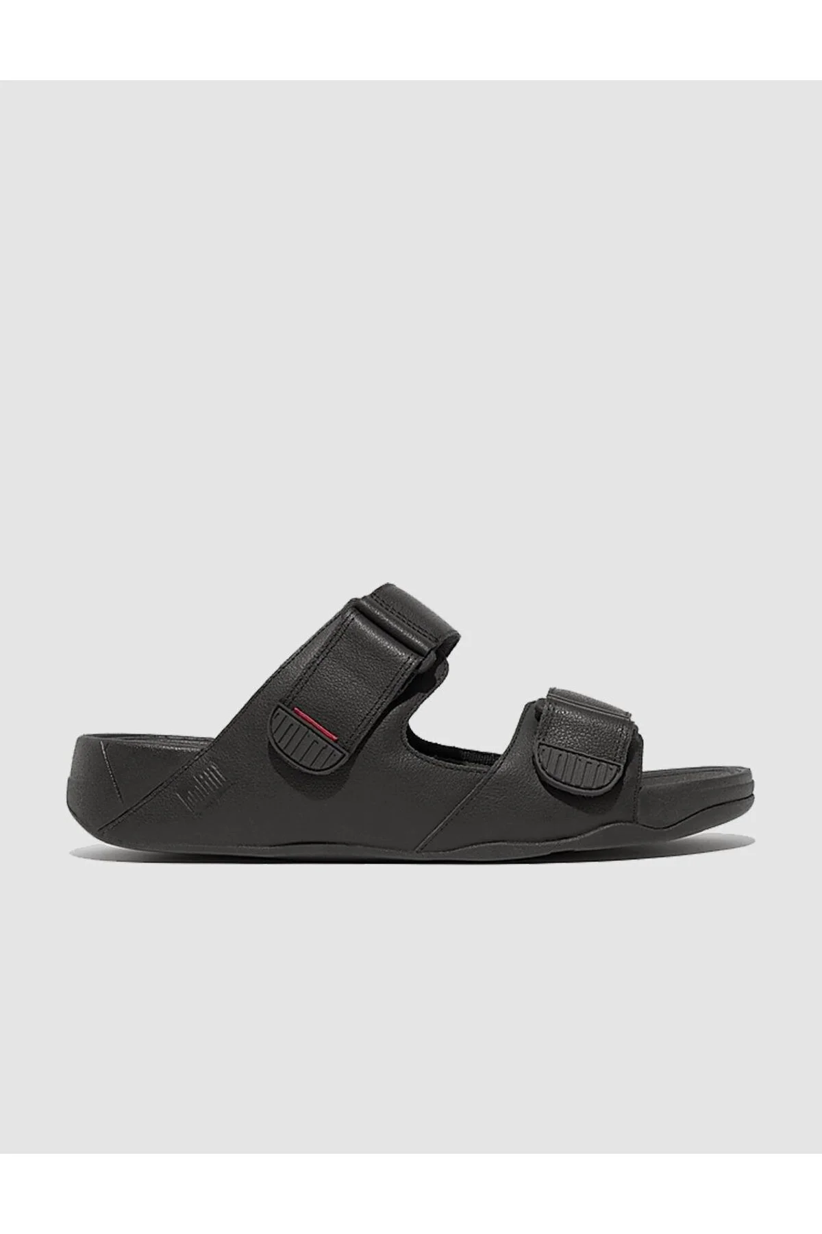دمپایی مشکی مردانه GOGH MOC L05 سیاه چرمی واقعی Fitflop