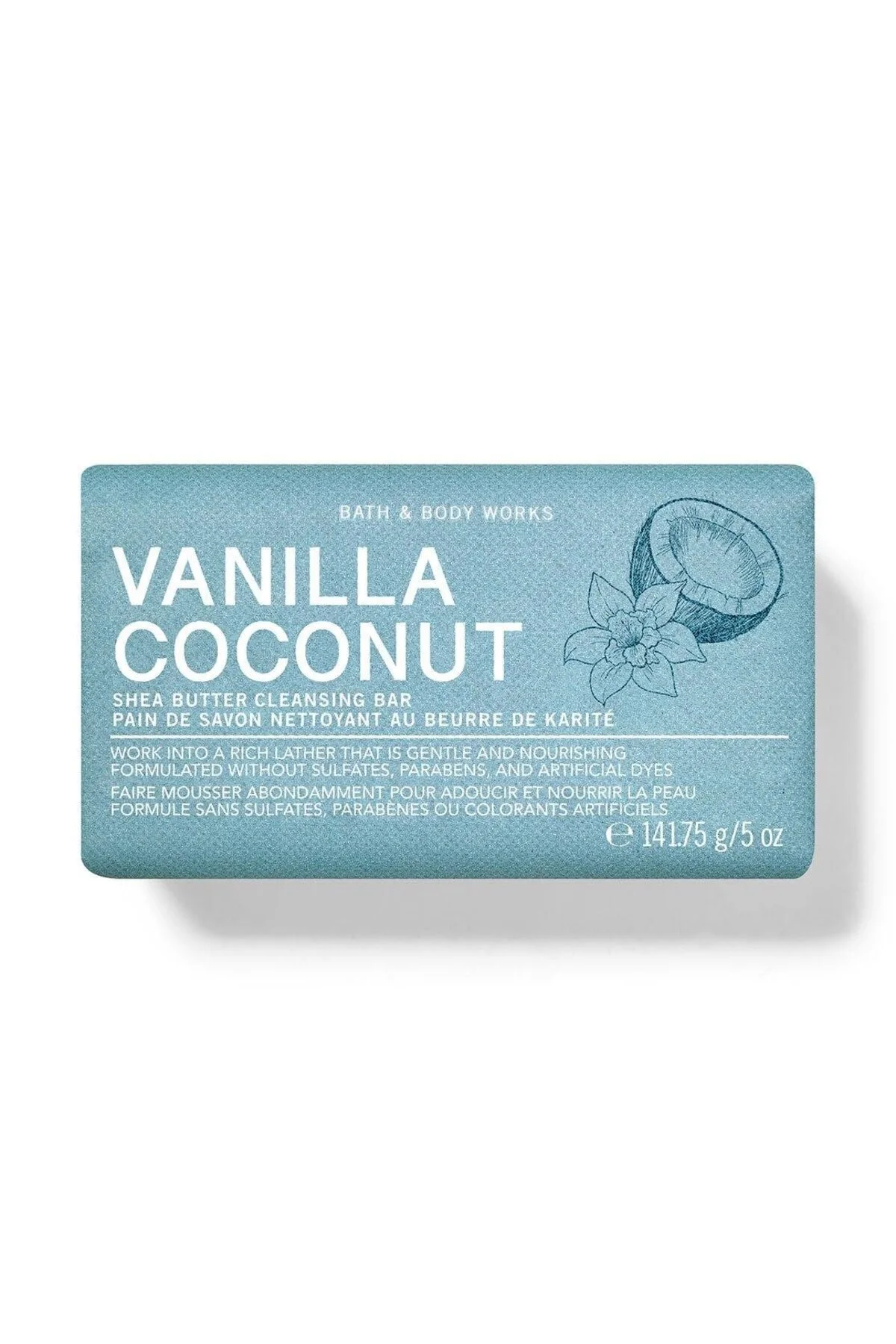 صابون جامد وانیلی نارگیل SHEA SOAP 141.75 گرم Bath & Body Works