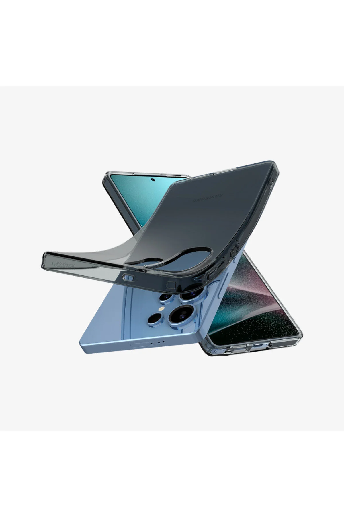 کاور و قاب GALAXY S25 ULTRA CASE LIQUID CRYSTAL 4 جانبی حفاظت کامل فضای کریستال Spigen