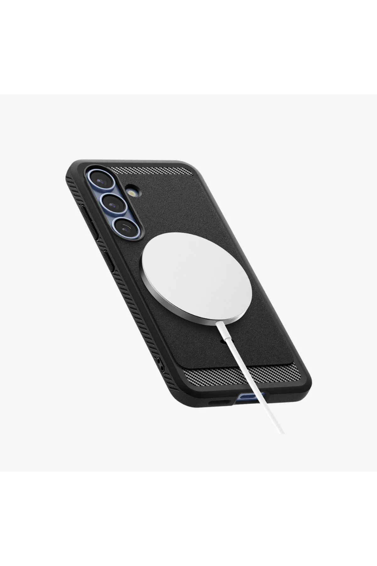 کاور و قاب GALAXY S25 مورد زره پوش ناهموار MAGFIT MATTE مشکی ACS08998 Spigen