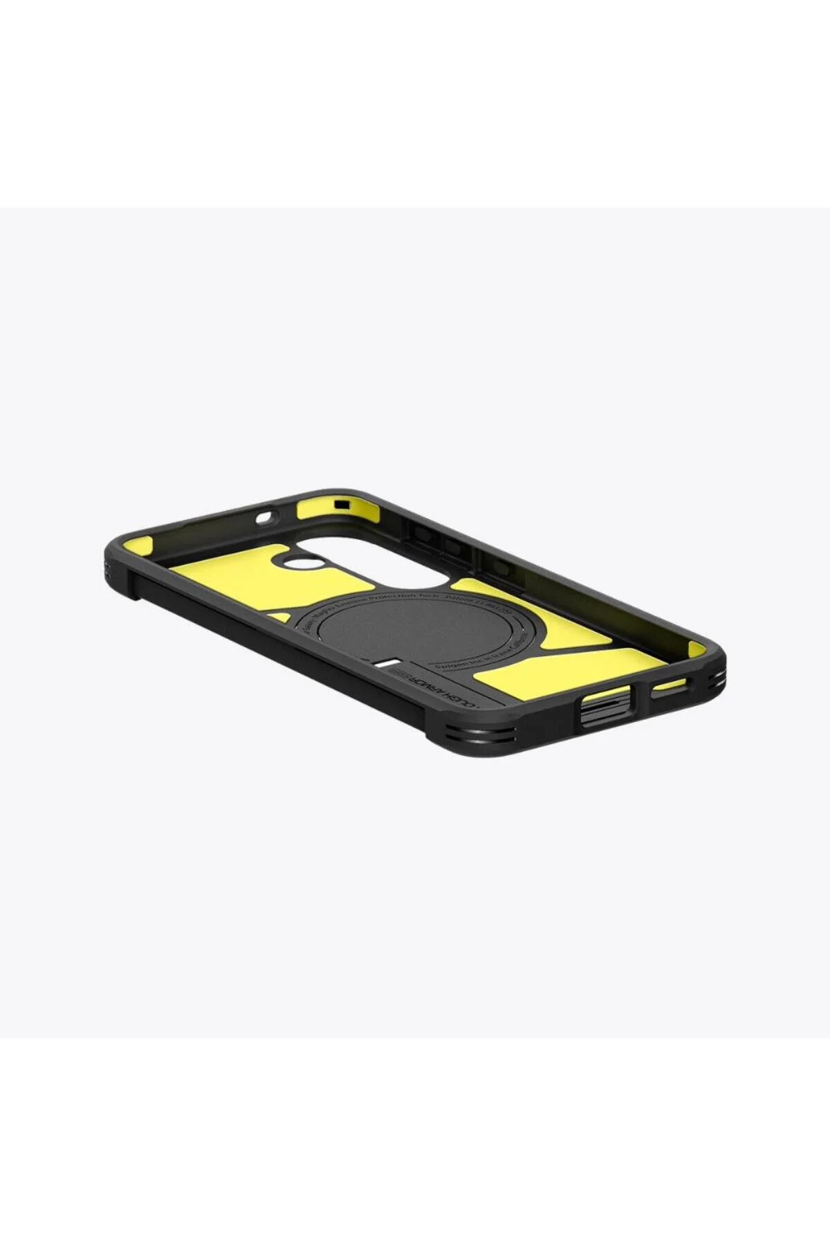 کاور و قاب GALAXY S25 CASE TOUGH ARMOR AI MAGFIT با KICKSTAND ABYSS GREEN ACS09010 اسپیگن Spigen