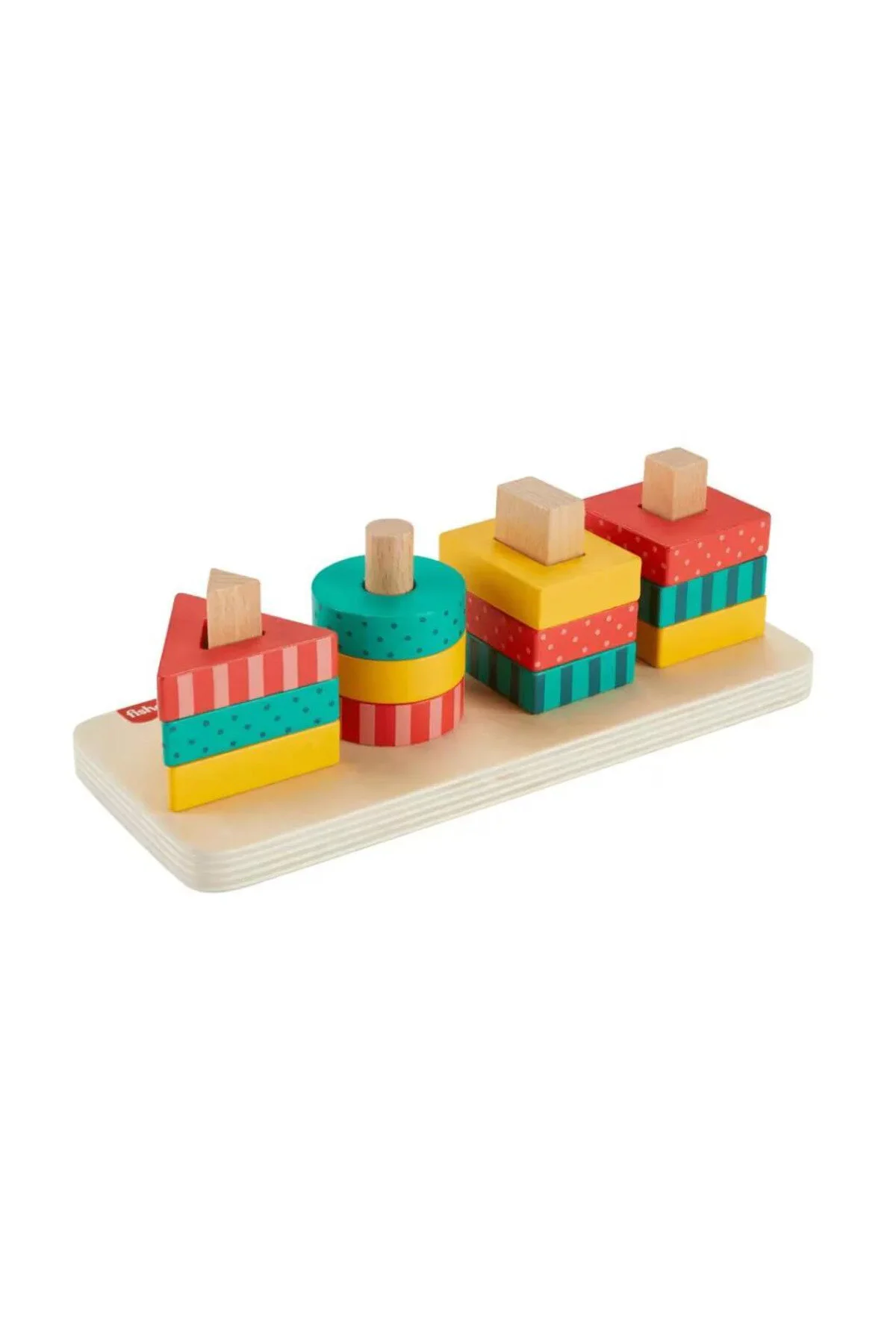 اسباب بازی های نوزاد و فعالیتی قطعات توالی چوبی اورجینال Fisher Price