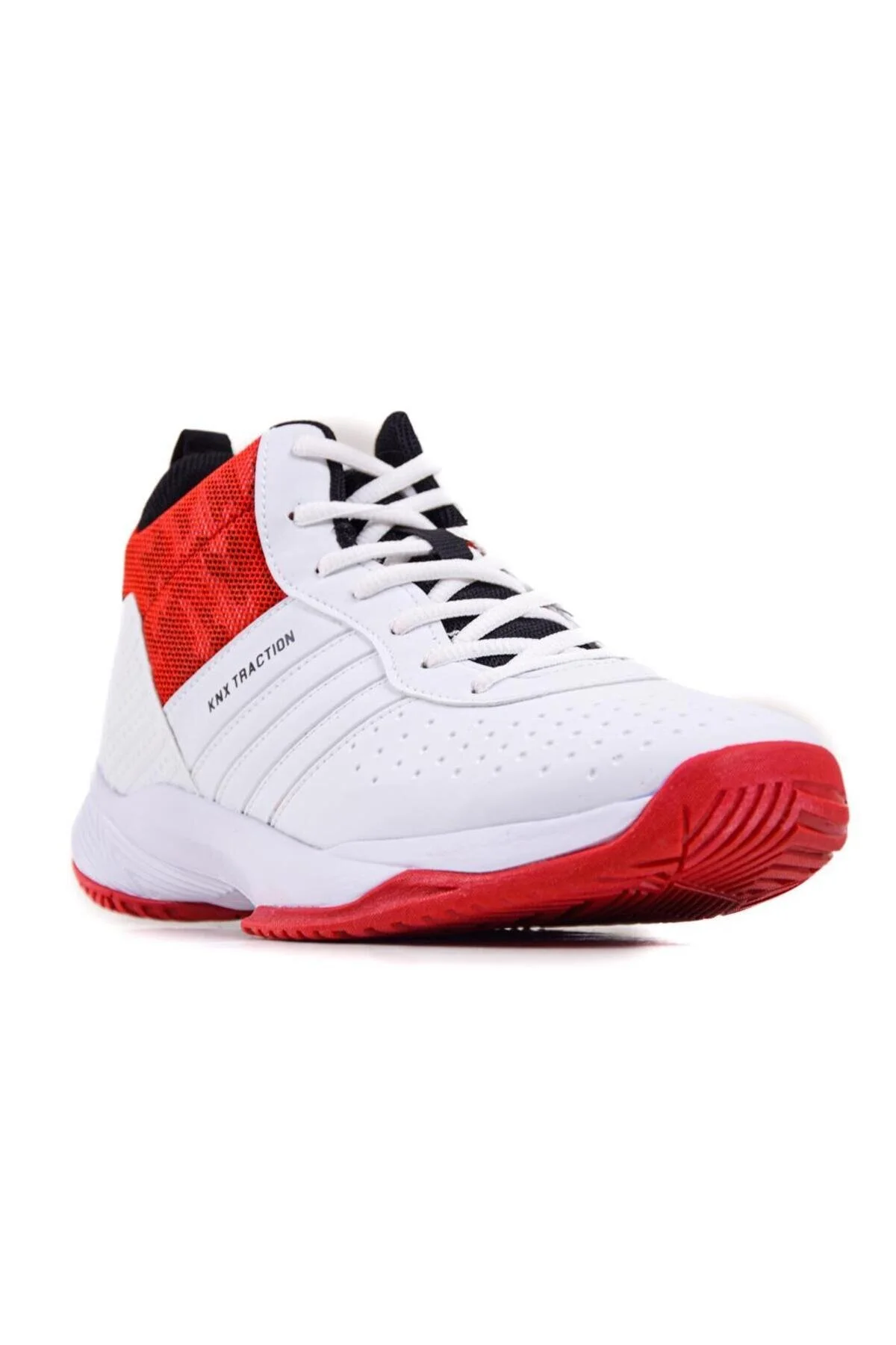 کفش بسکتبال زنانه 101384768 TRACTION PU BASKETBALL سفید مشکی RED Kinetix