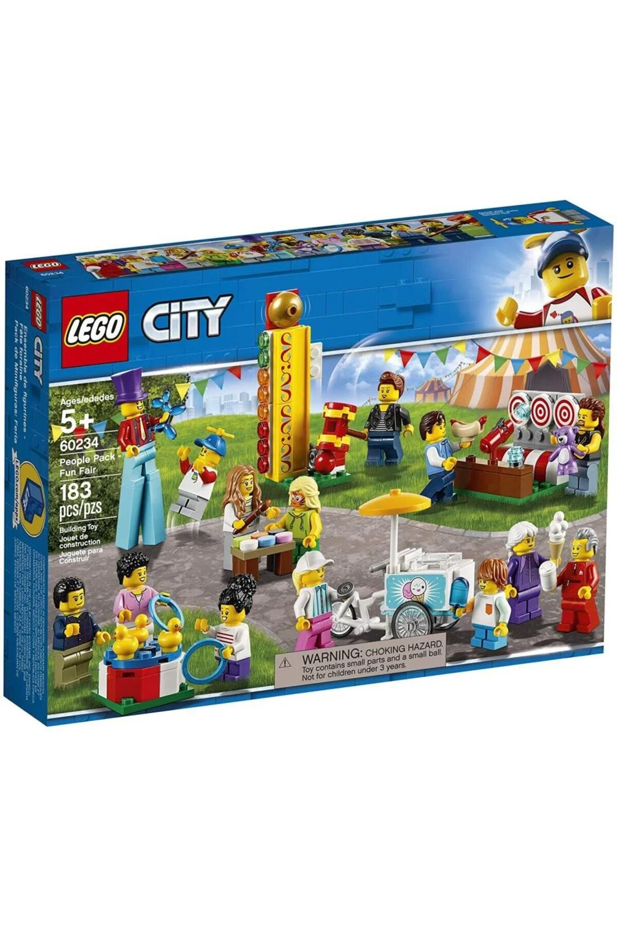 LEGO پکیج انسانی شهر – شهربازی 60234