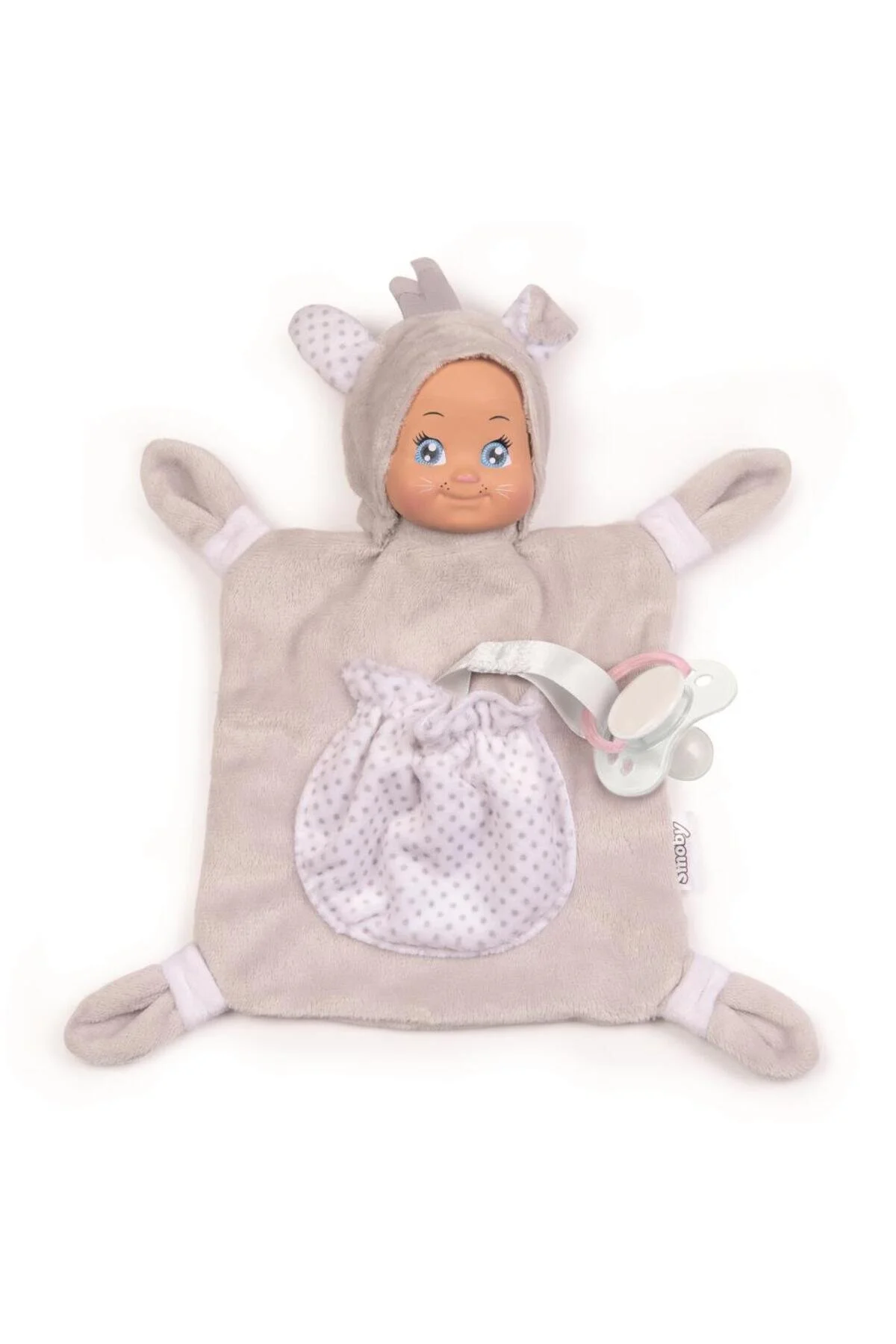 اسباب بازی های پشمی سری عروسک مخمل دار MINIKISS WITH RABBIT COSTUME 210126 Smoby