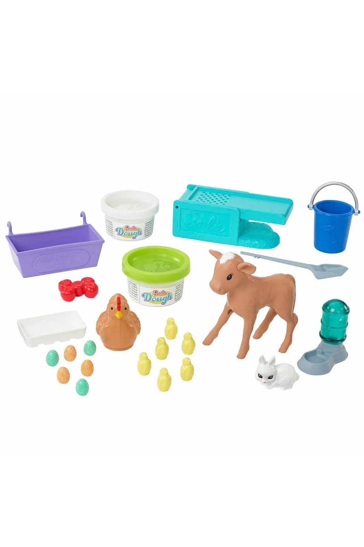 عروسک های پلاستیکی مجموعه بازی FARM HGY88 اورجینال Mattel
