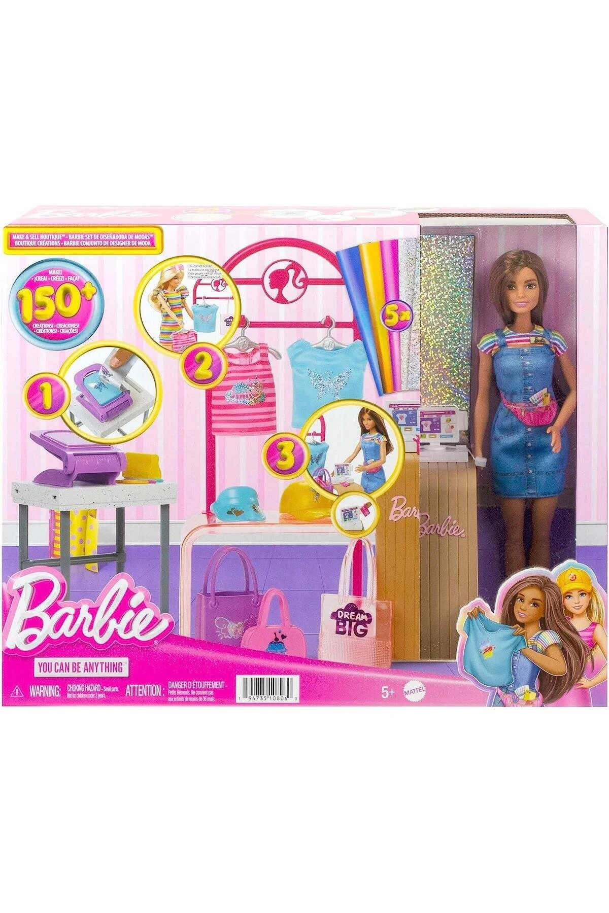 عروسک های اسباب بازی و لوازم جانبی بوتیک طراحی اورجینال Barbie