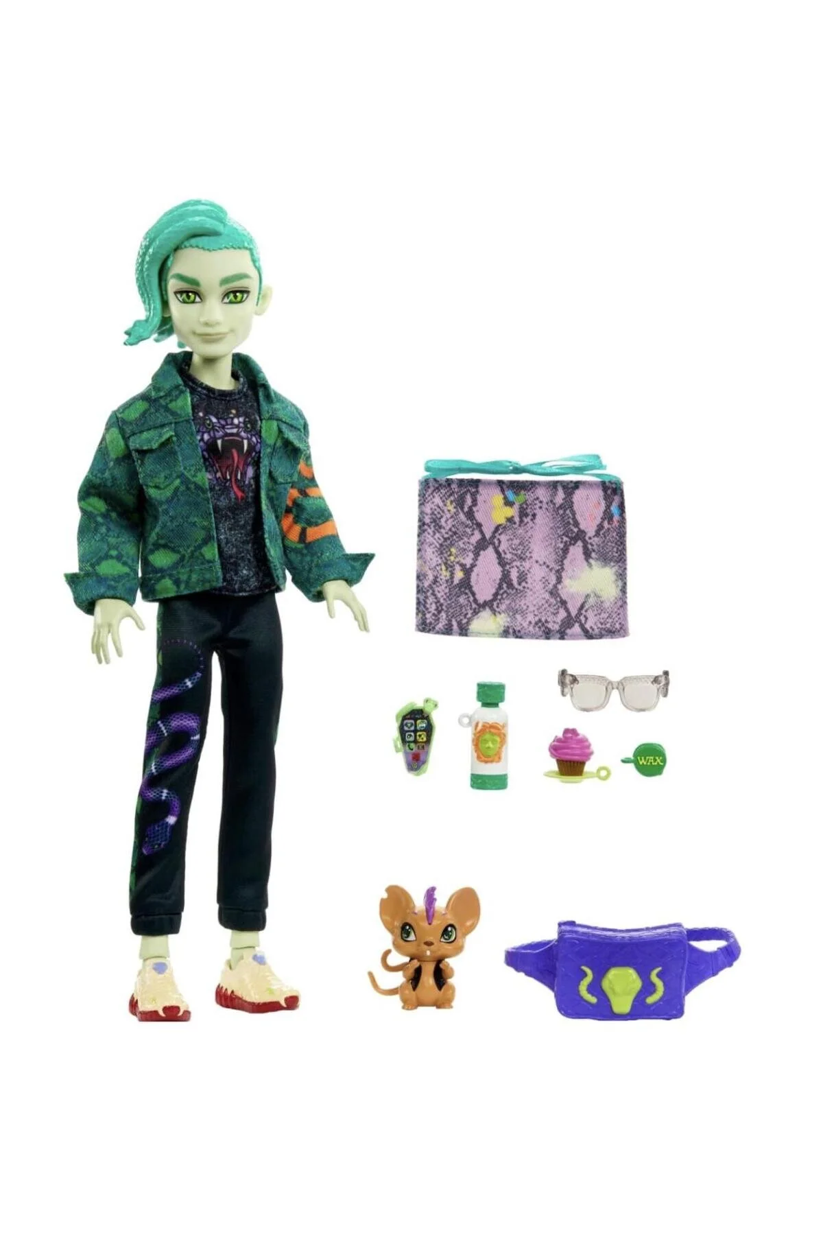 اسباب بازی های فیگور دیگر مردانه و زنانه DEUCE GORGON HHK56 اورجینال MONSTER HIGH
